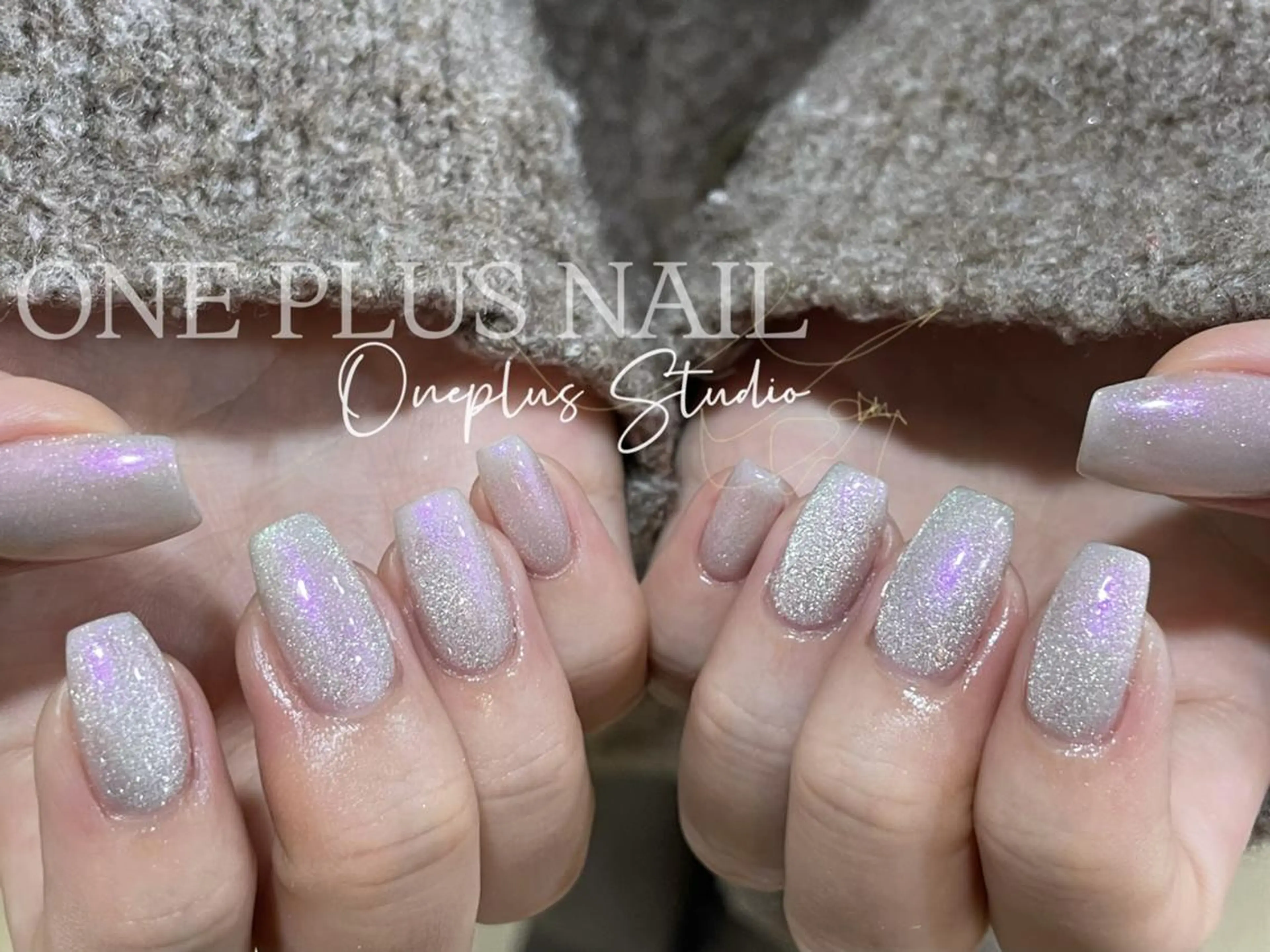 ネイル アートネイル ジェルネイル グラデーション ハート 韓国ネイル One Plus Nail Salonのネイルデザイン