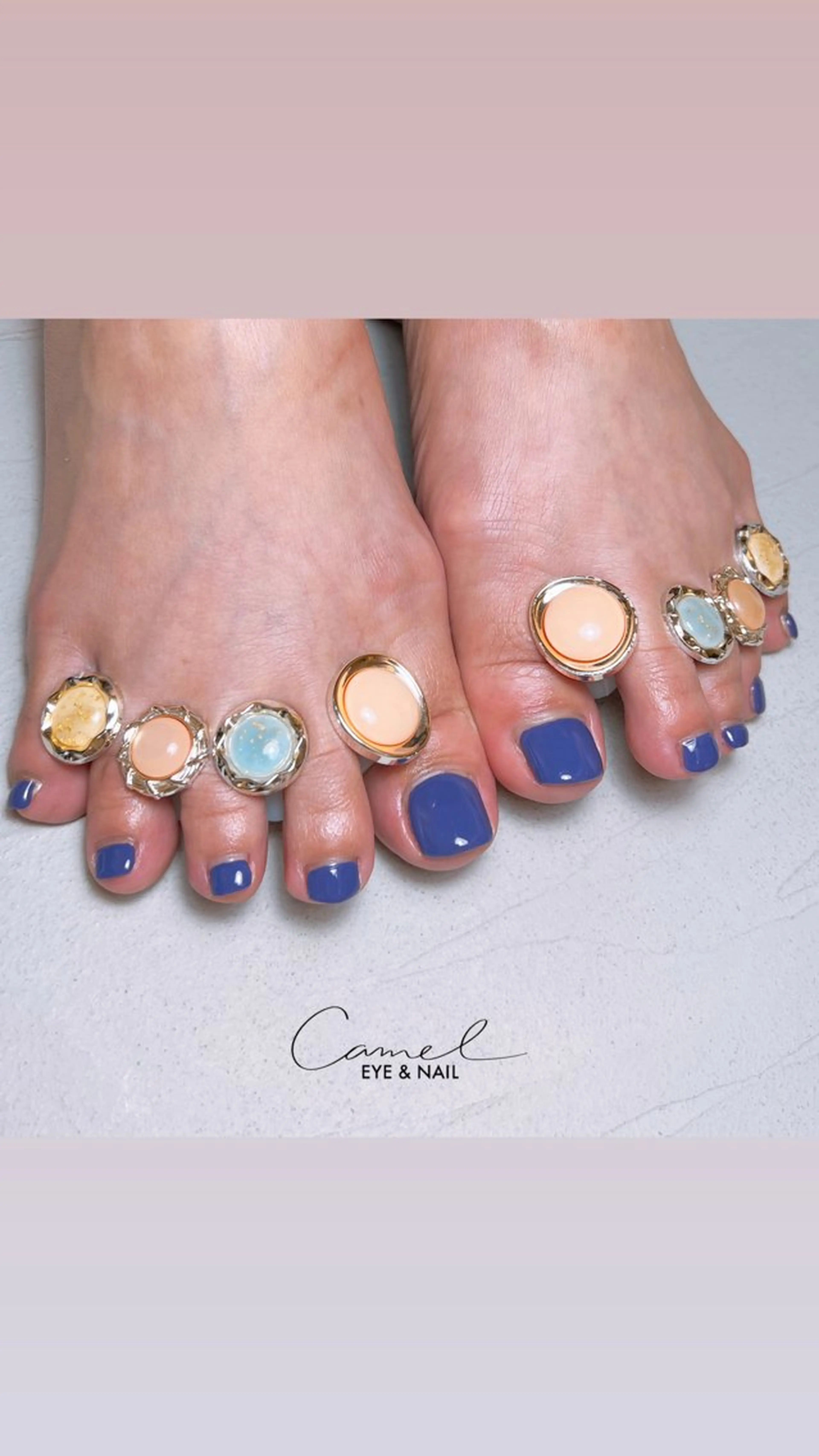 ネイル フットネイル camel ～eye & nail ～所属・camel NAKAMURAのネイルデザイン