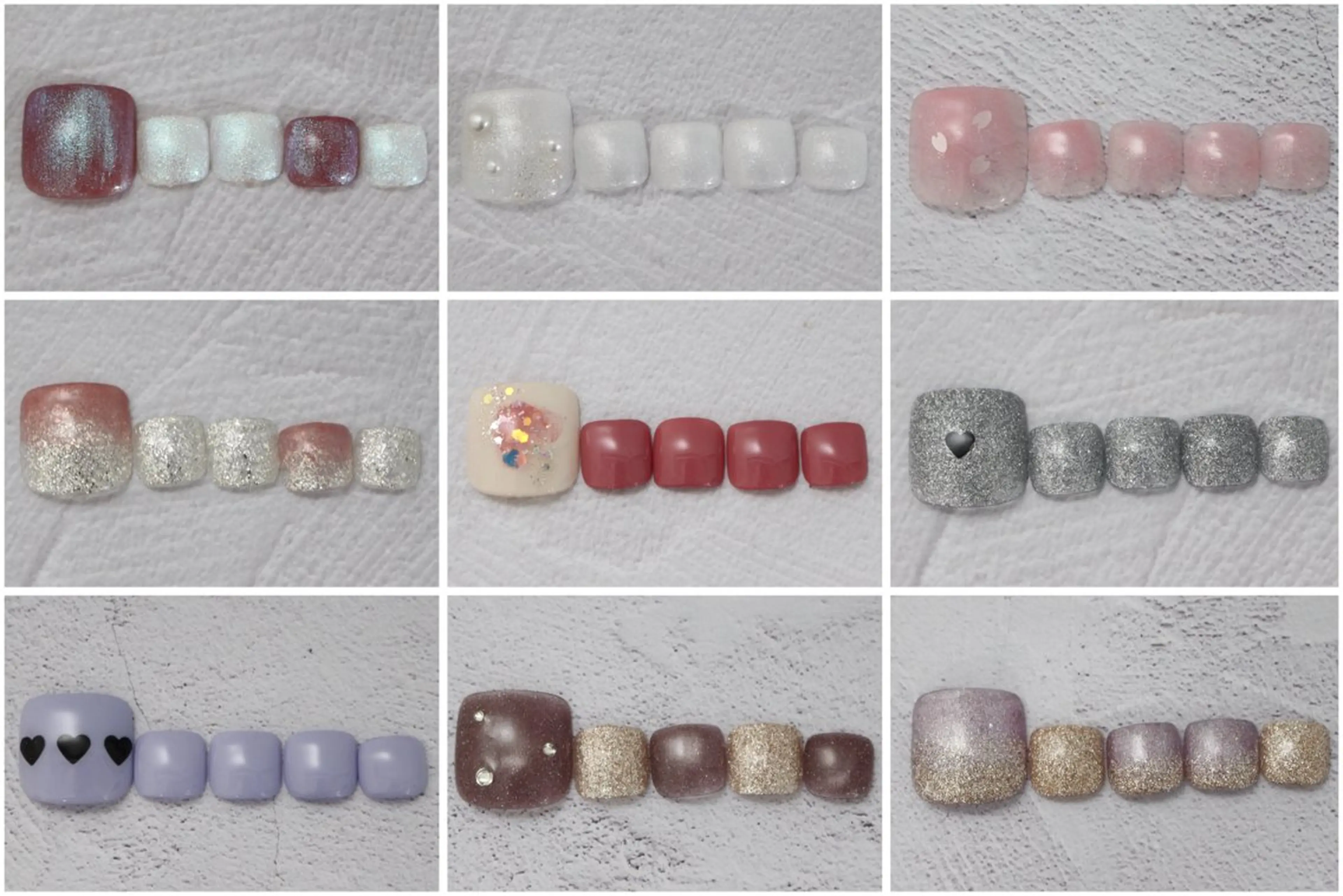 4月15.16日【フットシンプル100種類から選べる】ソフトジェルオフ込練習モデルの写真