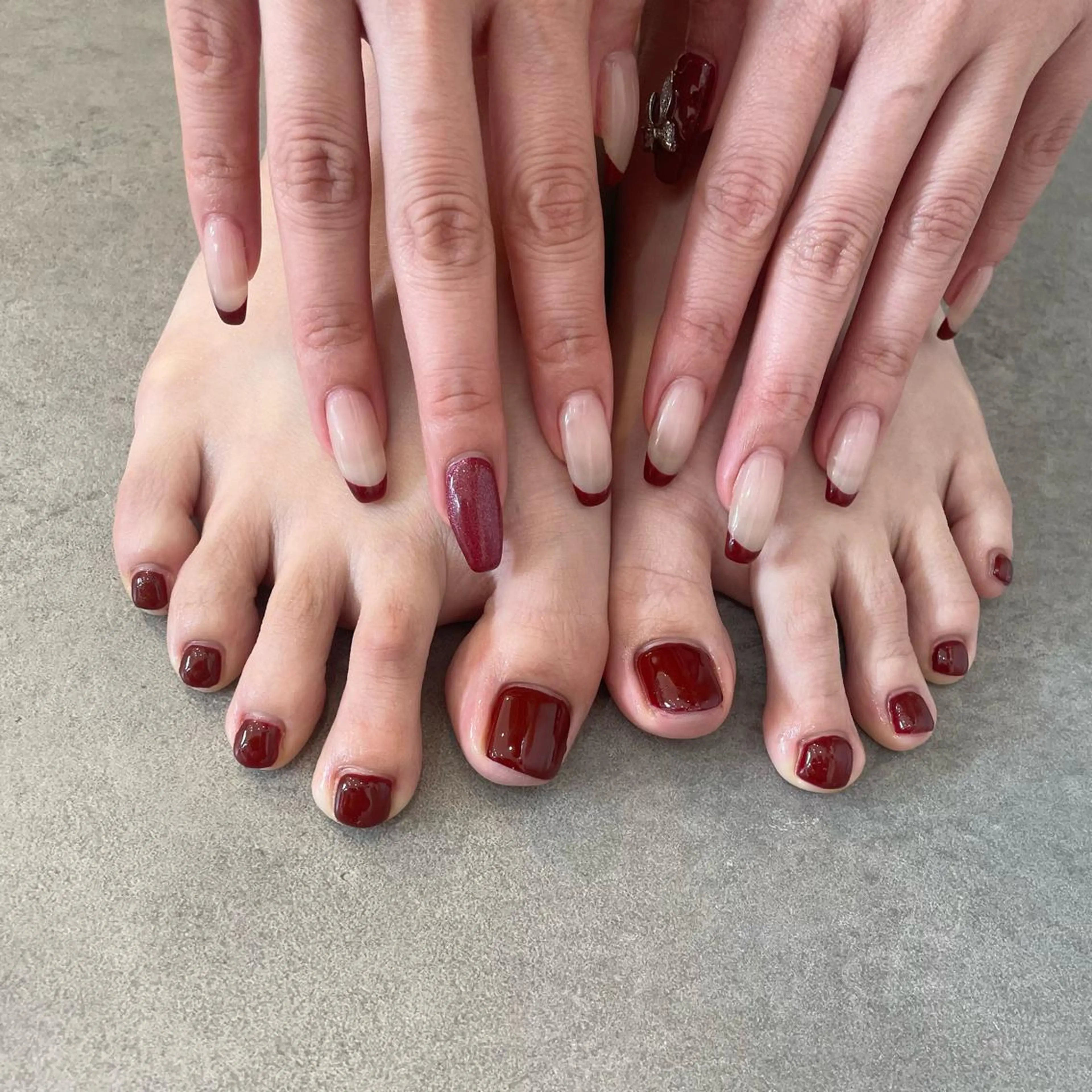 ネイル ボルドー Nail Salon Gummi.のネイルデザイン