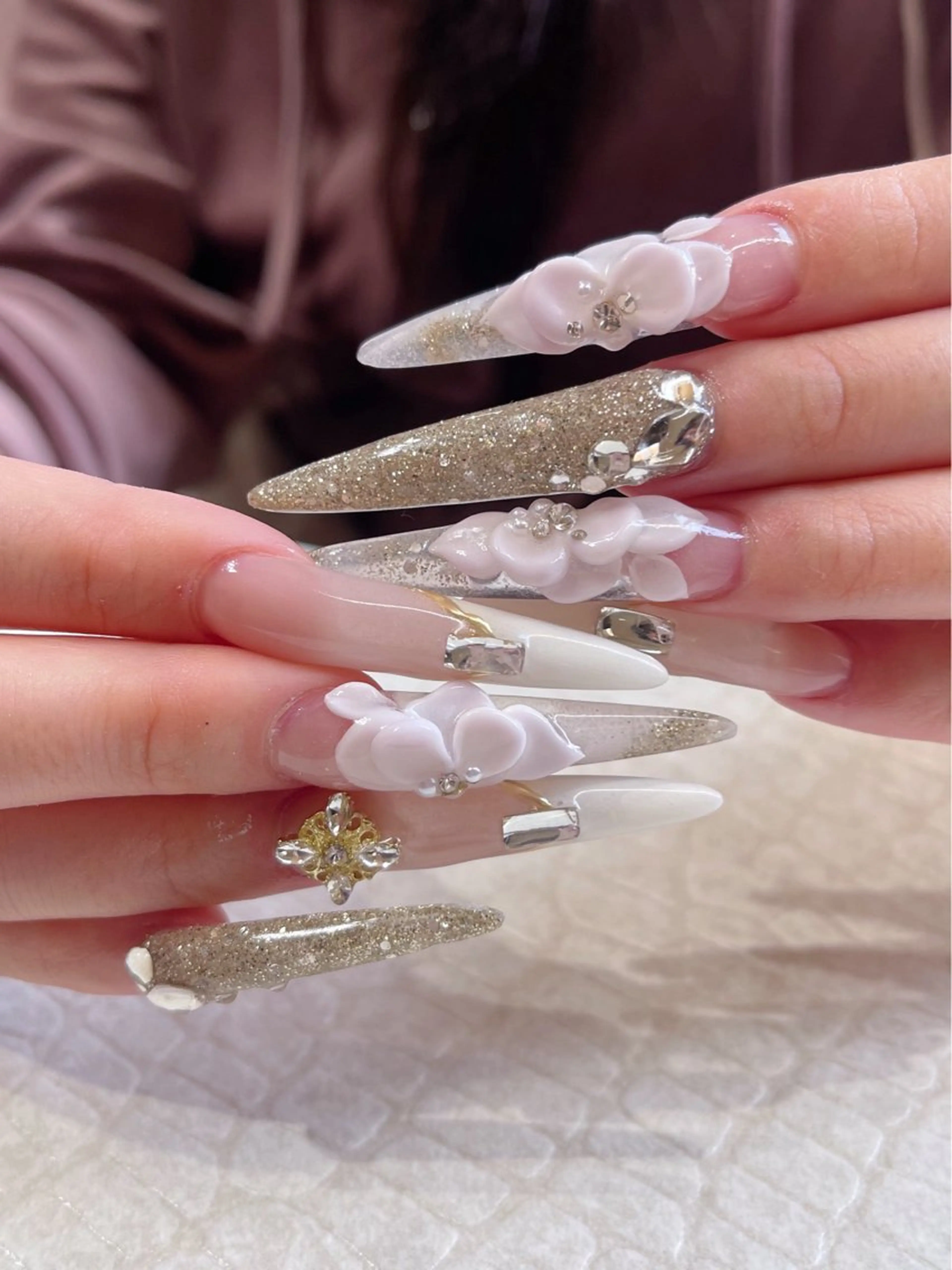 ネイル アートネイル ロングネイル 持ち込み スカルプネイル スーパーロングネイル naildesign BESTのネイルデザイン
