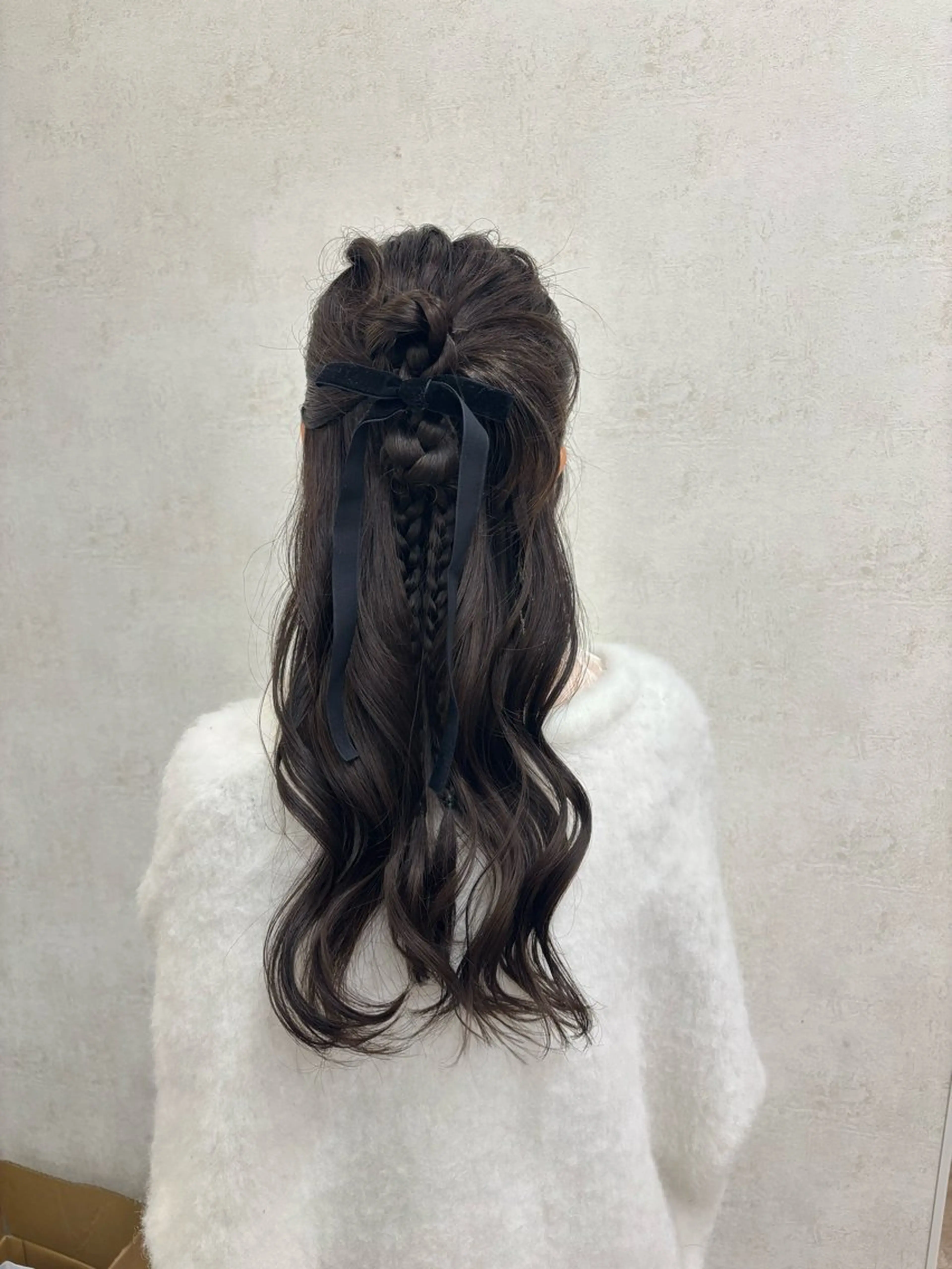 ロング ヘアアレンジ ハイトーン/韓国ヘア senaのヘアスタイル