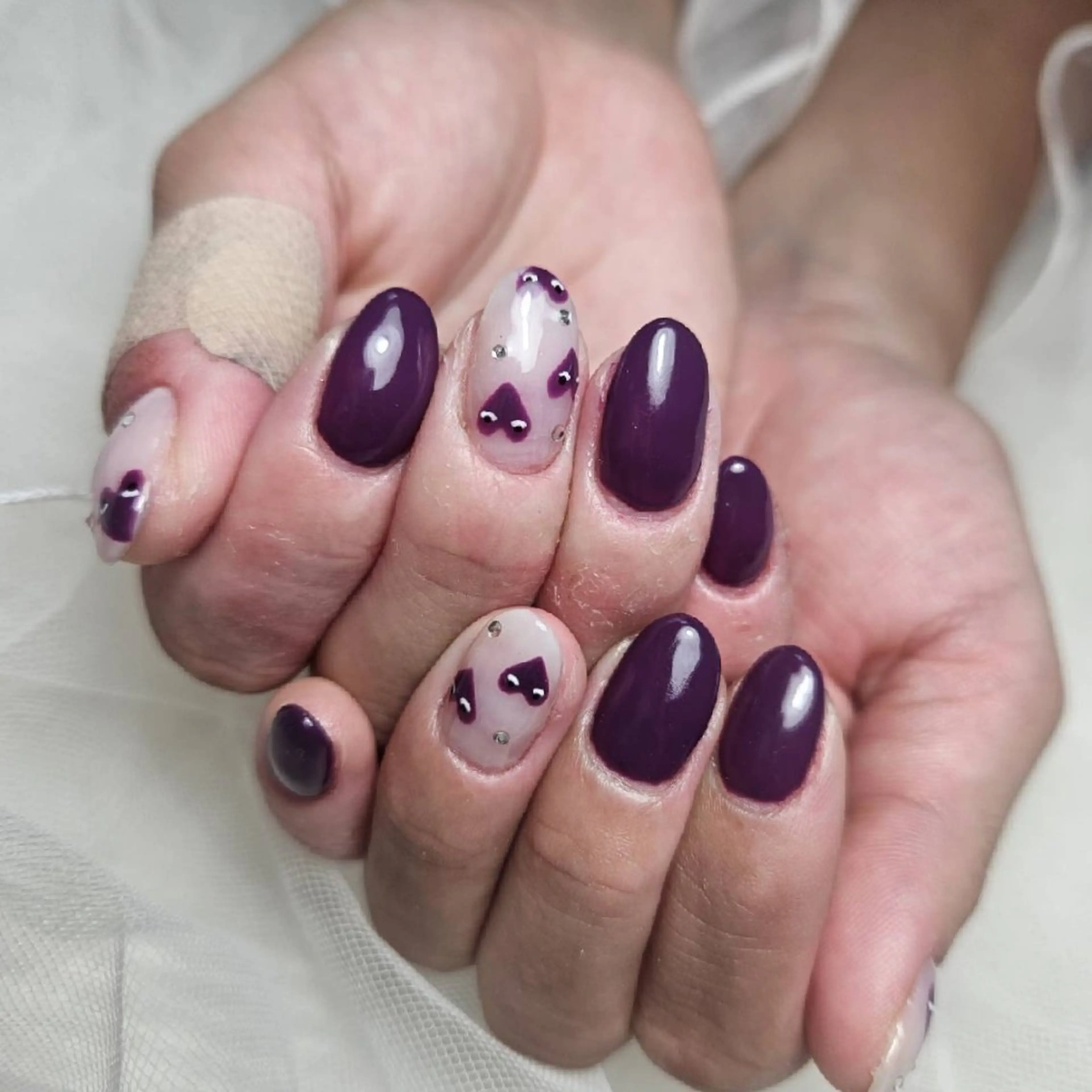 ネイル ハンドネイル 門戸厄神プライベートサロンulunail所属・ulunail mikaのネイルデザイン