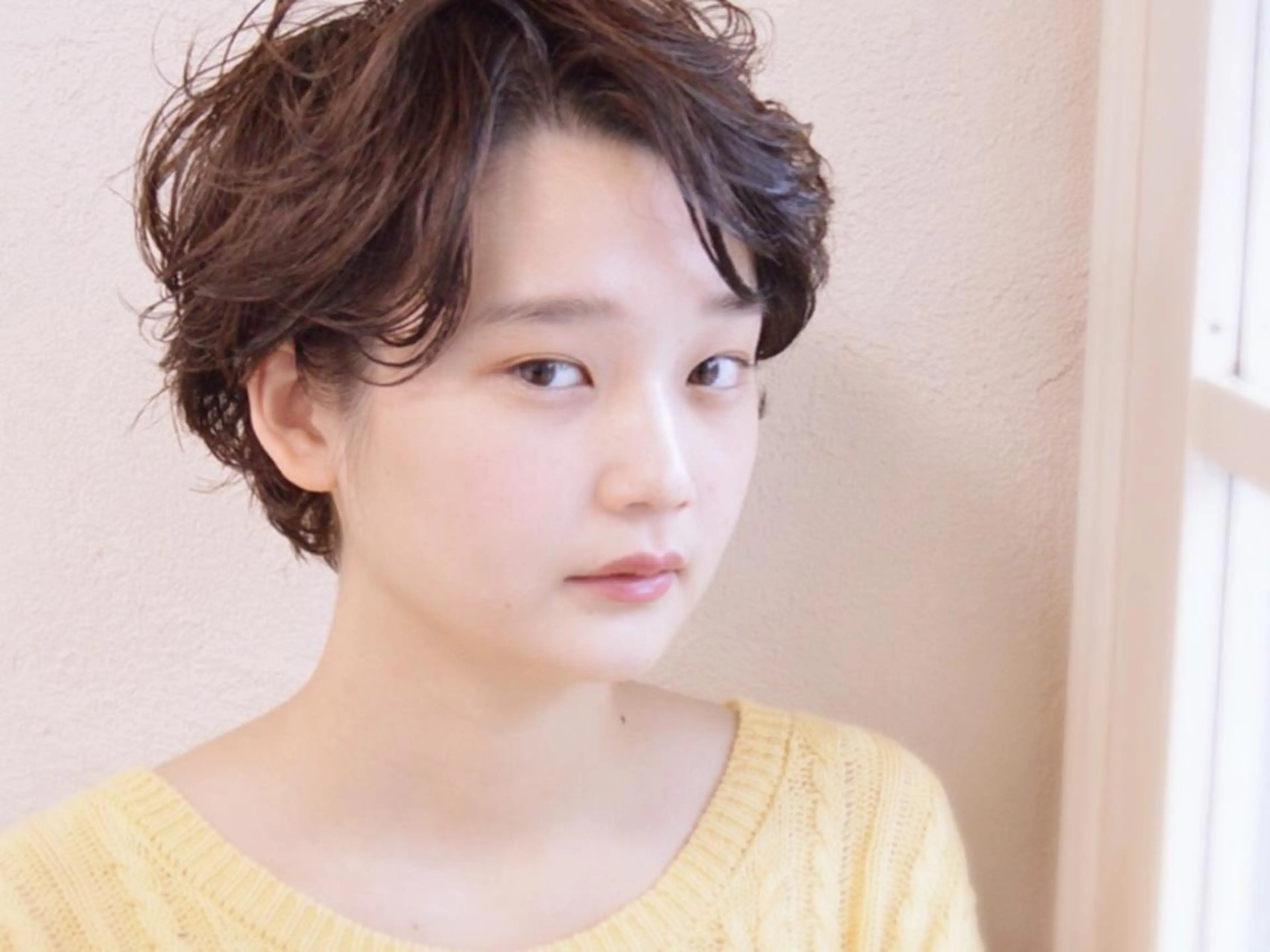 ショート パーマ 小顔ショート✁ ⁂Yukari⁂のヘアスタイル