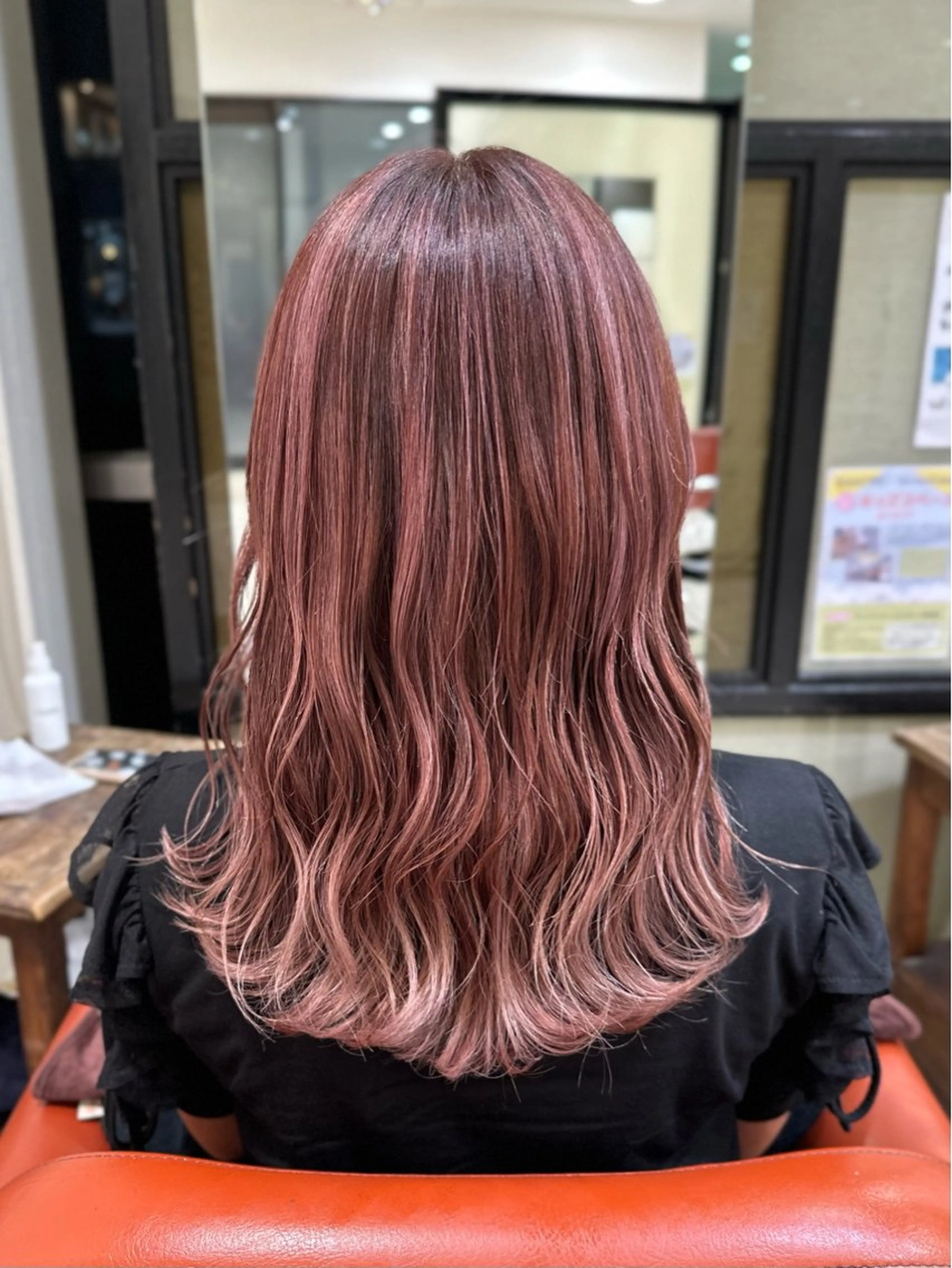 セミロング カラー 井上 武輝のヘアスタイル