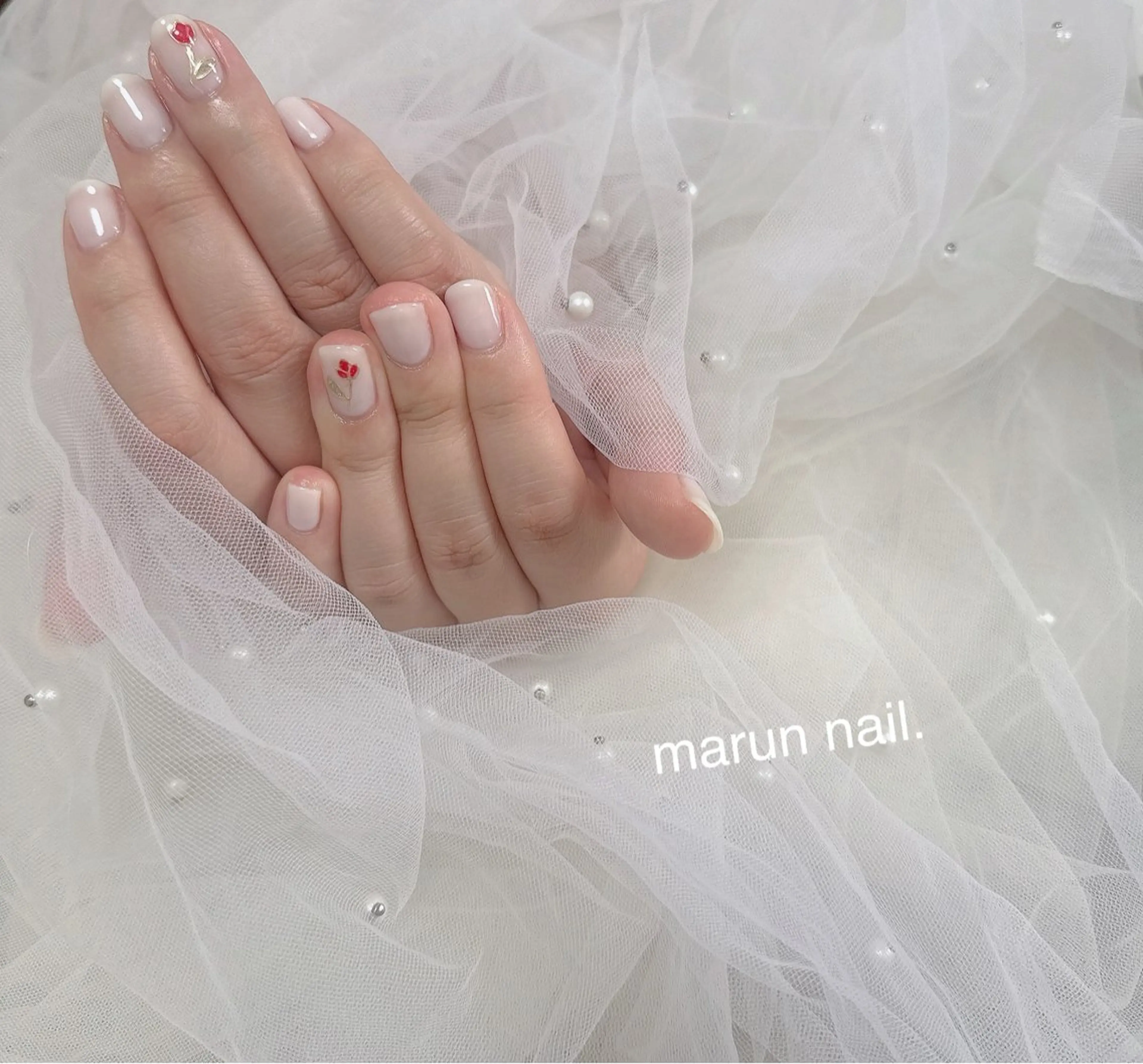 ネイル ハンドネイル marun._ megumi.のネイルデザイン