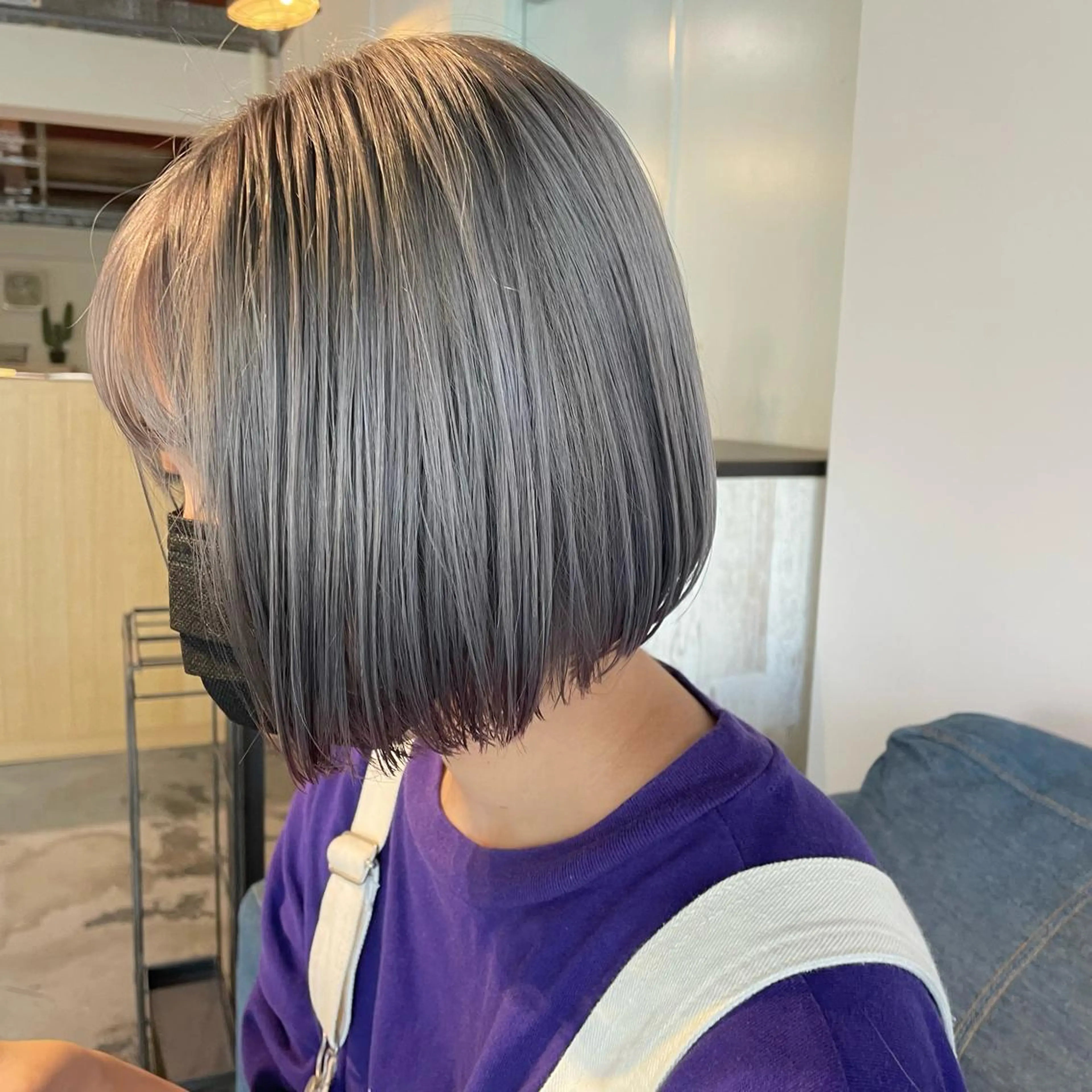 ショート La fith hair ray所属・メンズ/パーマ/ ブリーチ/KAITOのヘアスタイル