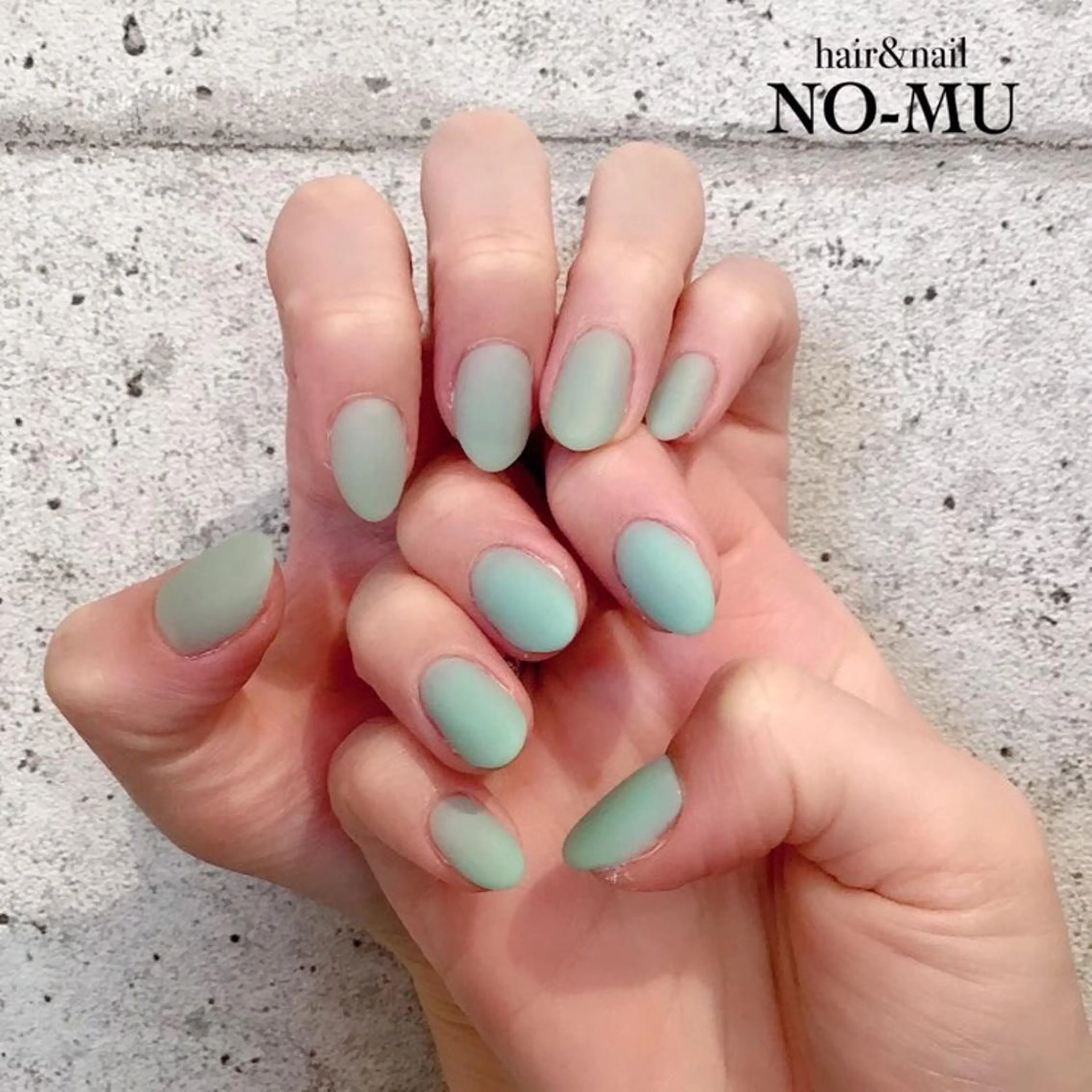 ネイル マットネイル hair＆nail NO-MU所属・hair＆nail NO-MUのネイルデザイン