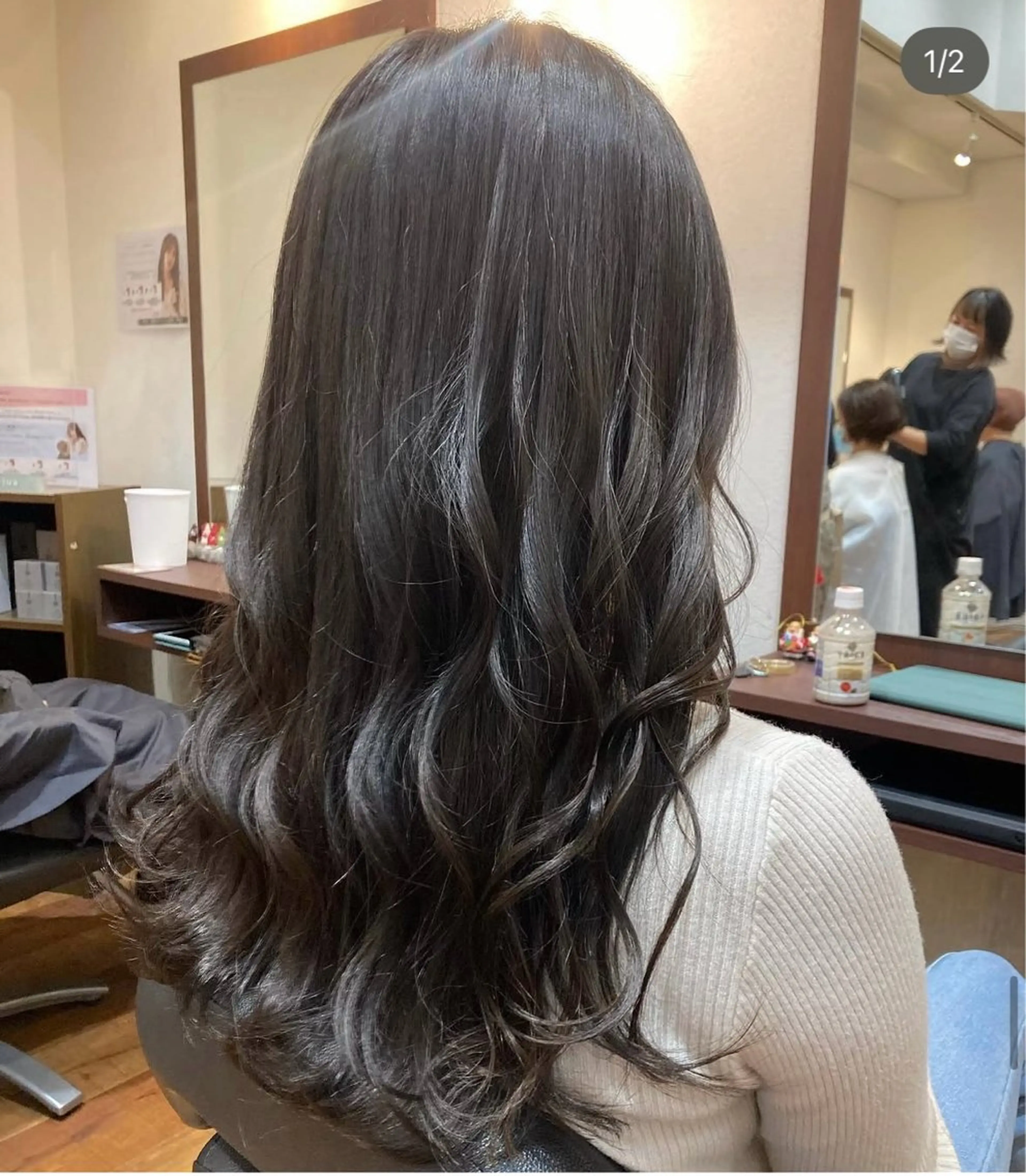 ロング MOLLA ✂️辻桃加のヘアスタイル