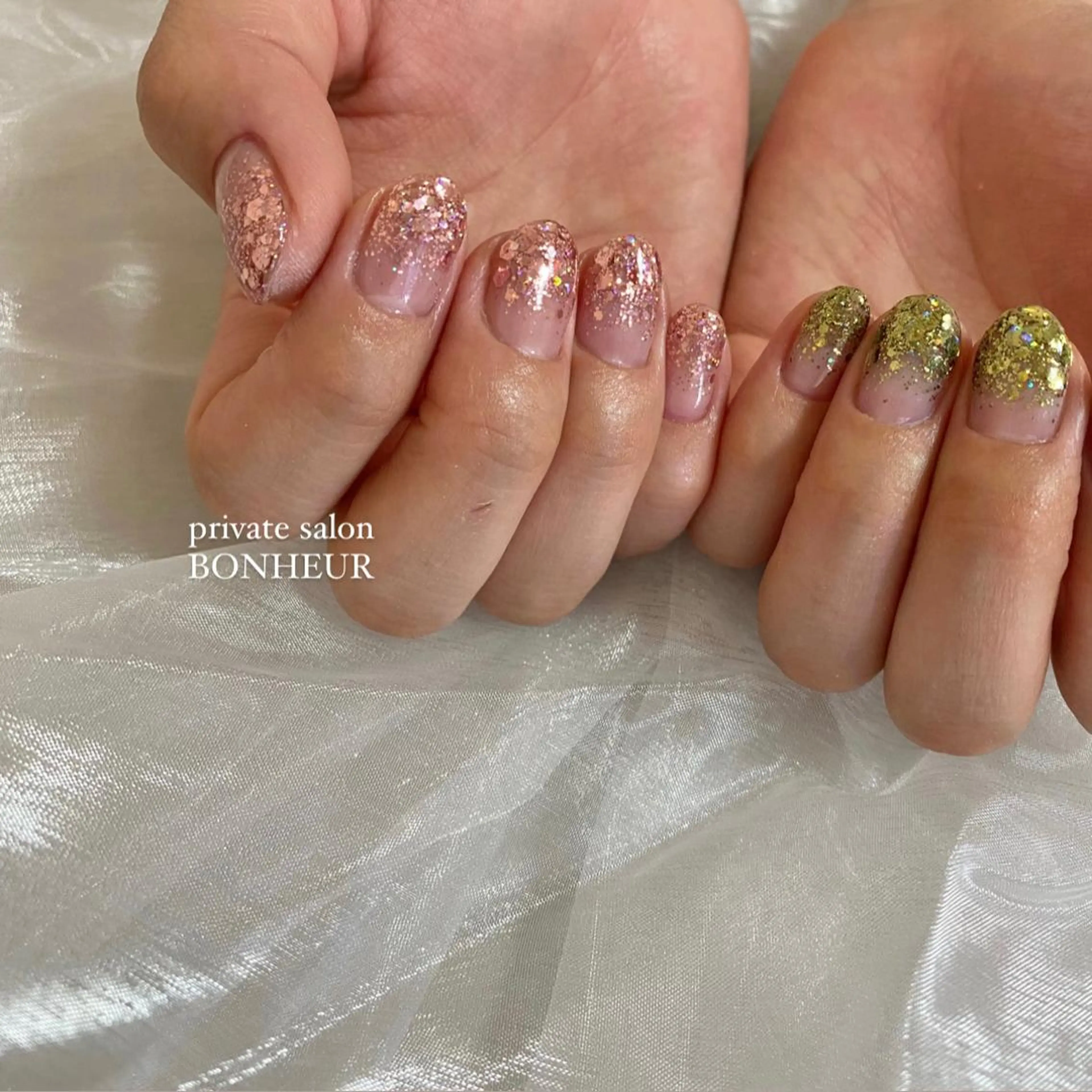 ネイル ハンドネイル BONHEUR Annaのネイルデザイン