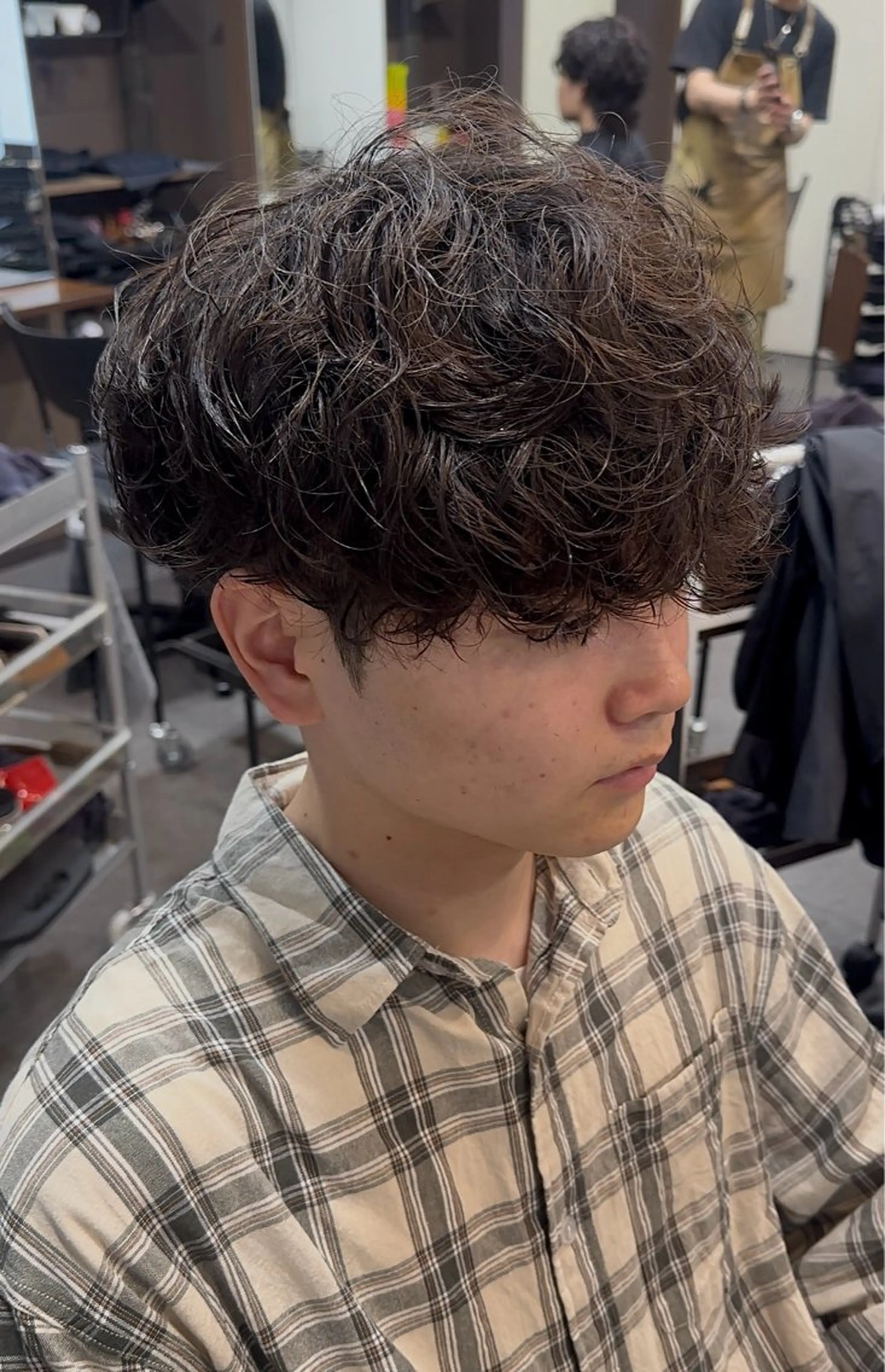 パーマ メンズ メンズパーマ シャドーパーマ 年間2000名担当◎ パーマ職人/仲原佑樹のヘアスタイル