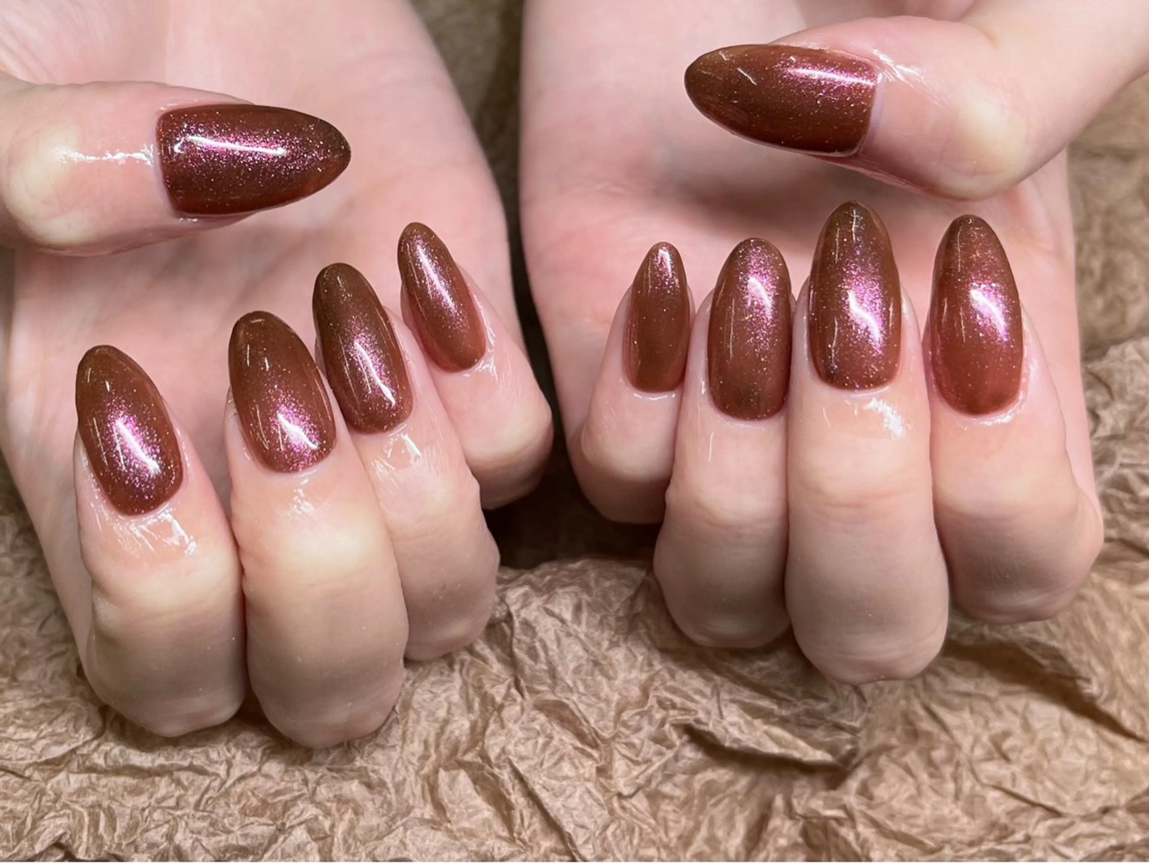 ネイル フットネイル フレンチネイル ジェルネイル ガラスフレンチ 韓国ネイル ToliyDeliy Nail Salonのネイルデザイン