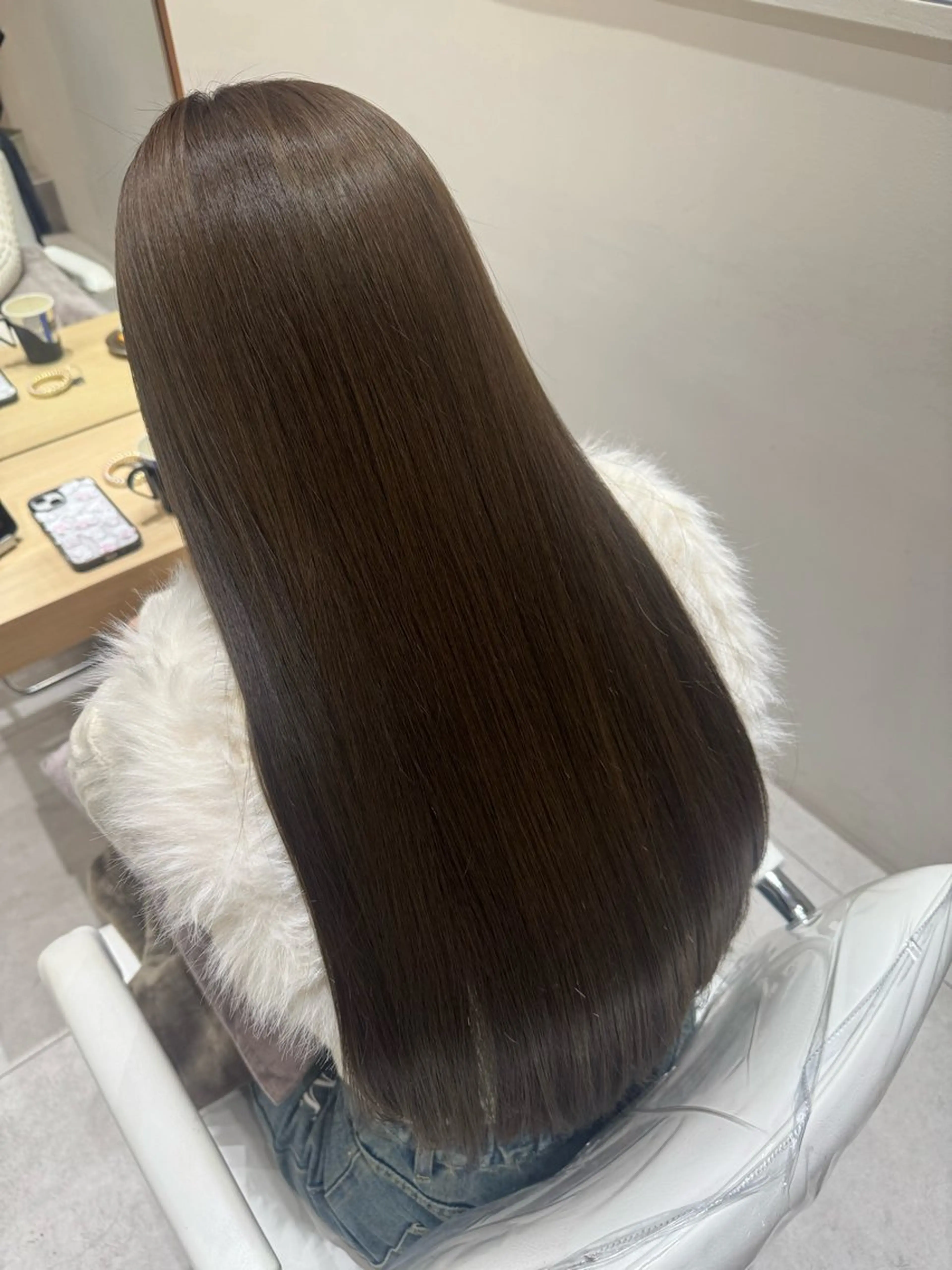 ロング 髪質改善 トリートメント カット ヘアカラー トリートメント funa/京都河原町 /艶髪/暖色のヘアスタイル