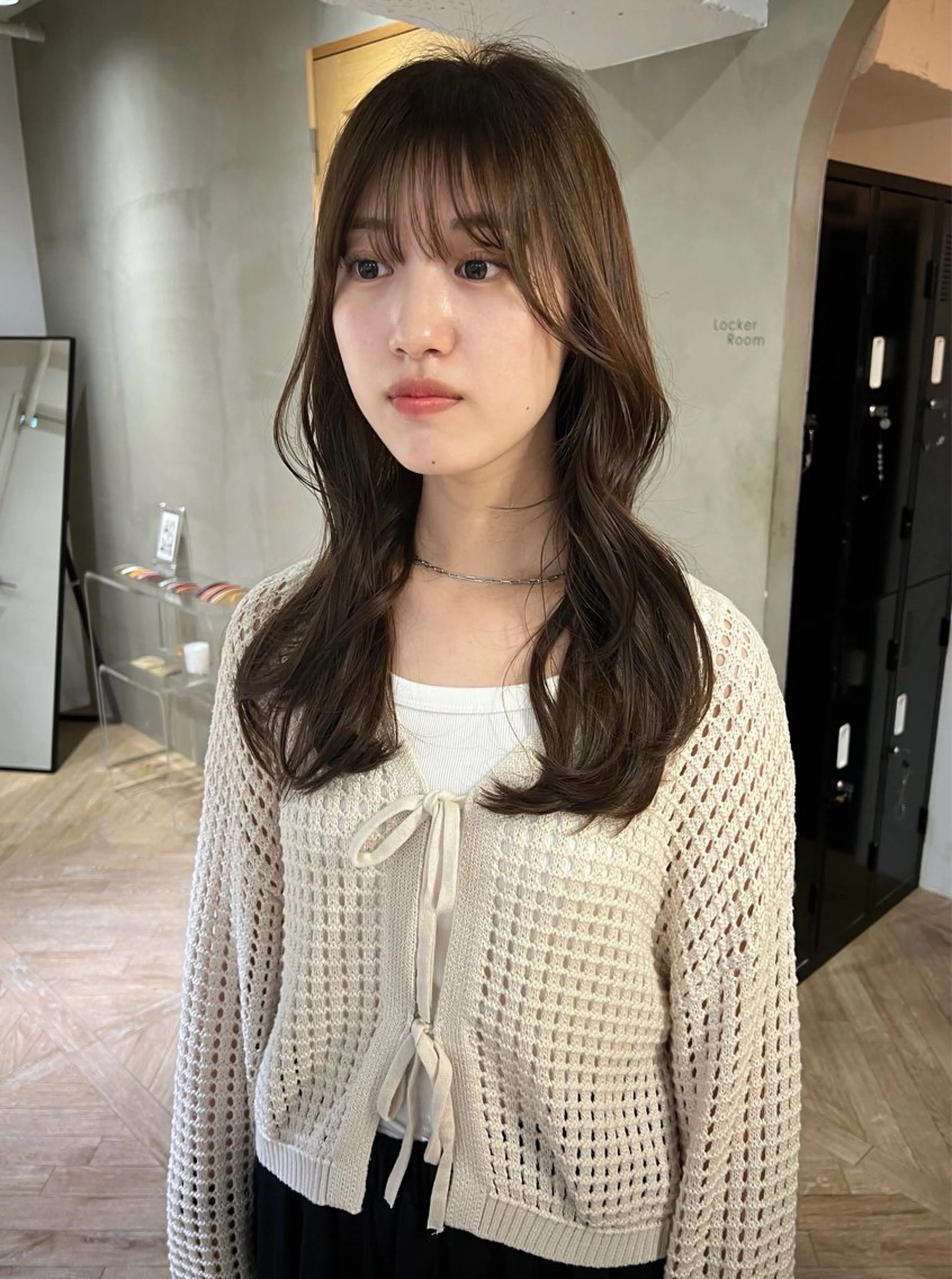 セミロング カラー レイヤーカット/暖色 カラー/mao🎀のヘアスタイル