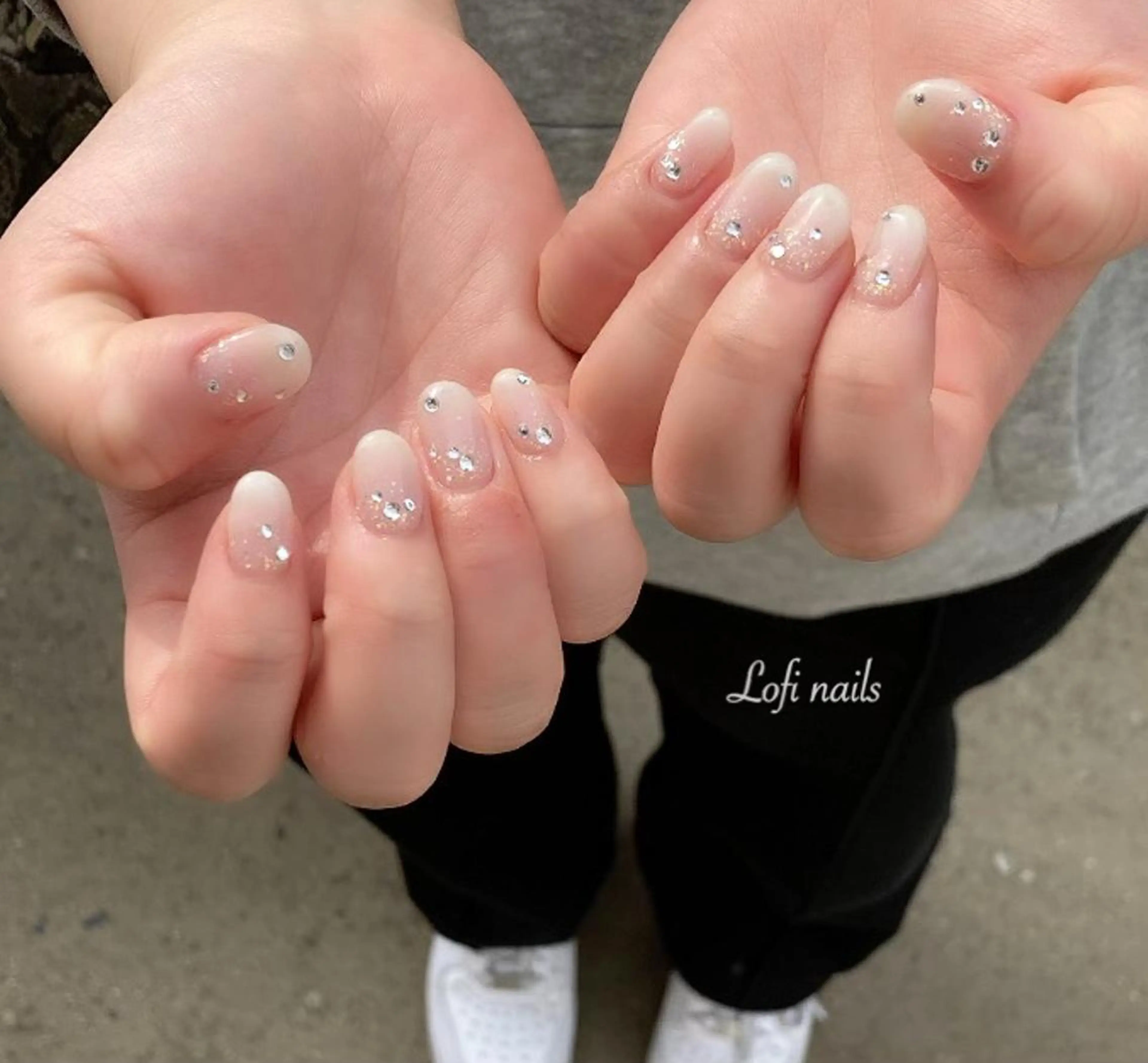 ミディアム ネイル Lofi nails ゆきこのネイルデザイン