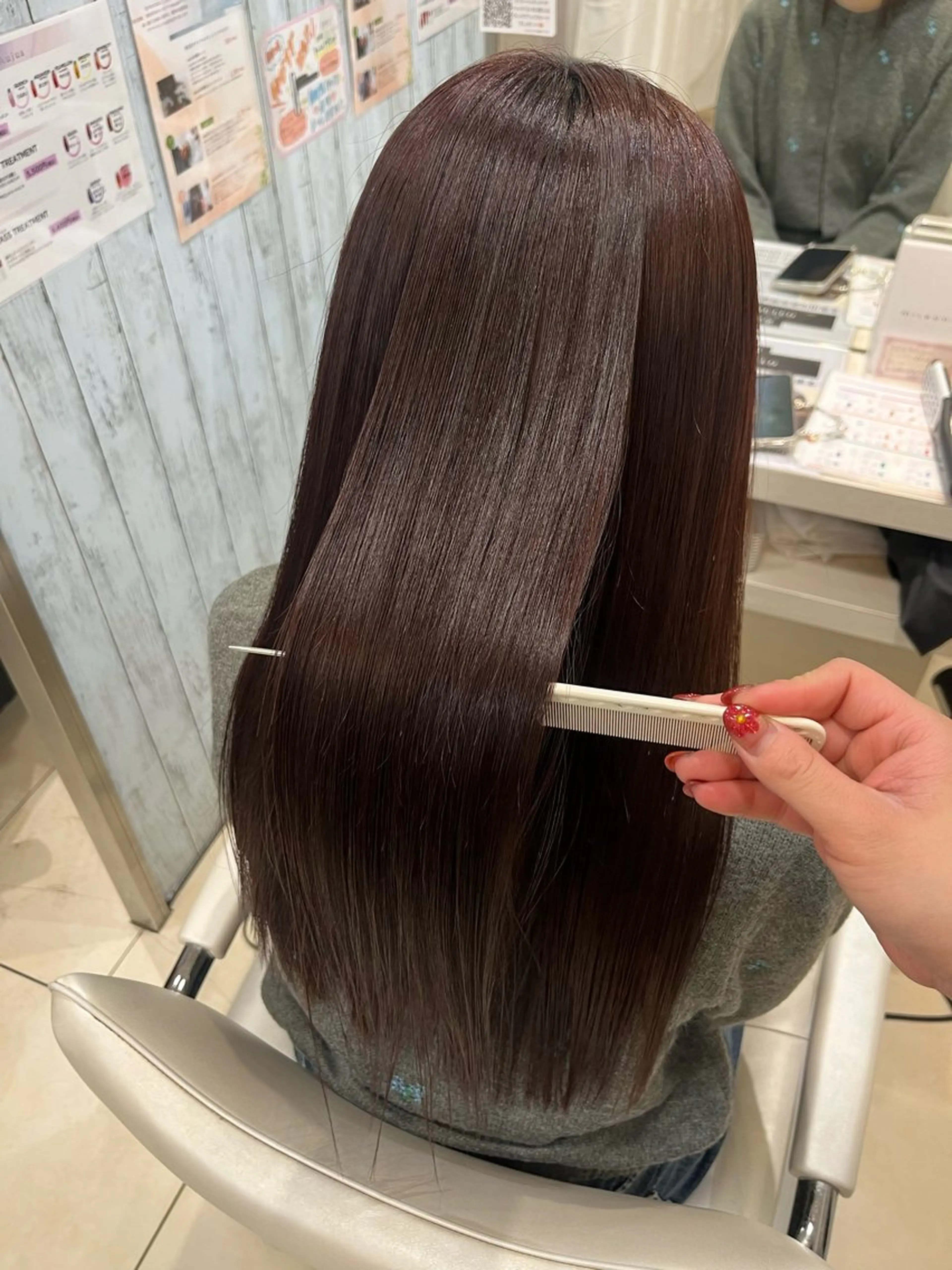 ロング カラー ヘアカラー 🤎ベージュカラー/ 髪質改善/山岸🤎のヘアスタイル