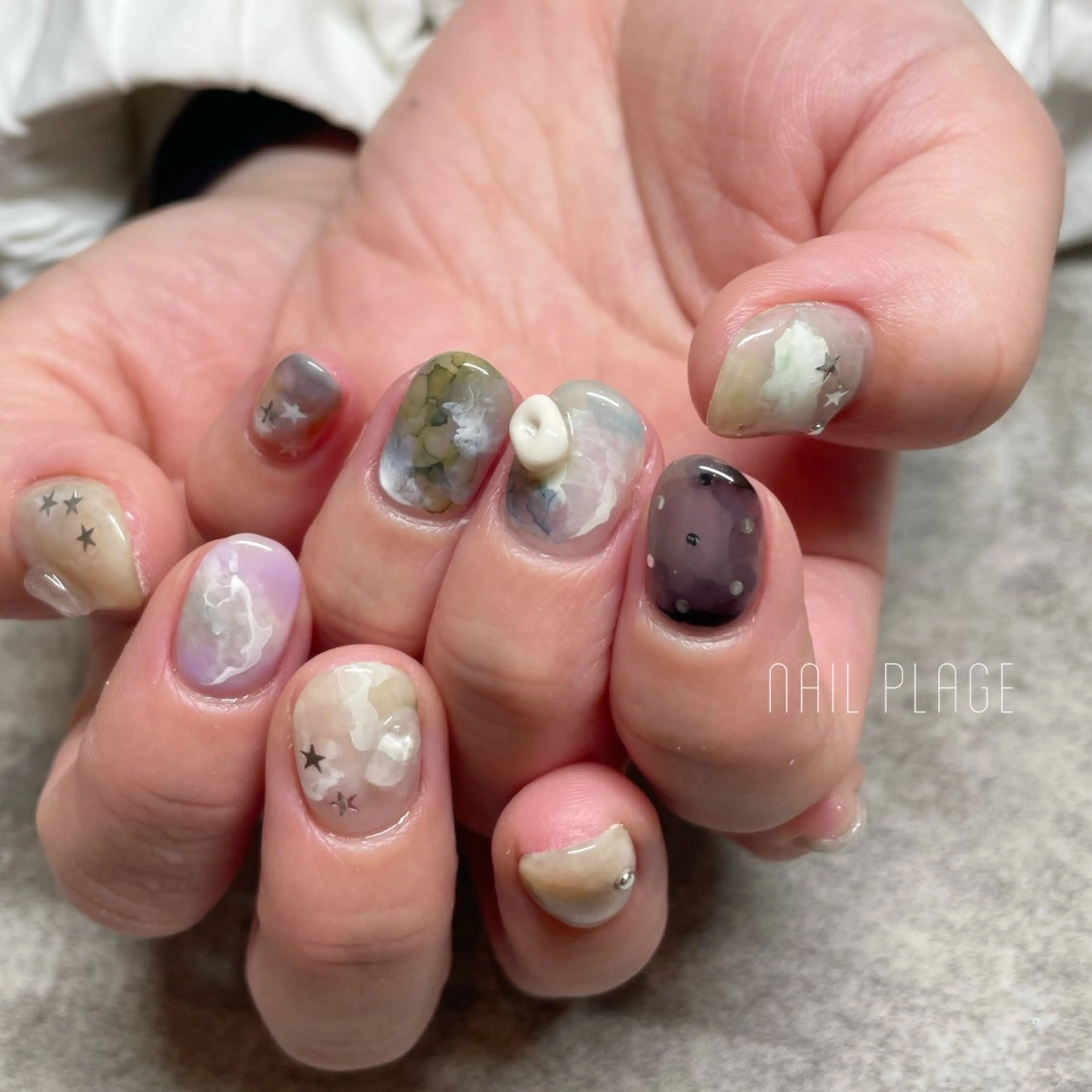 ネイル nail Plage Imai kanaのネイルデザイン