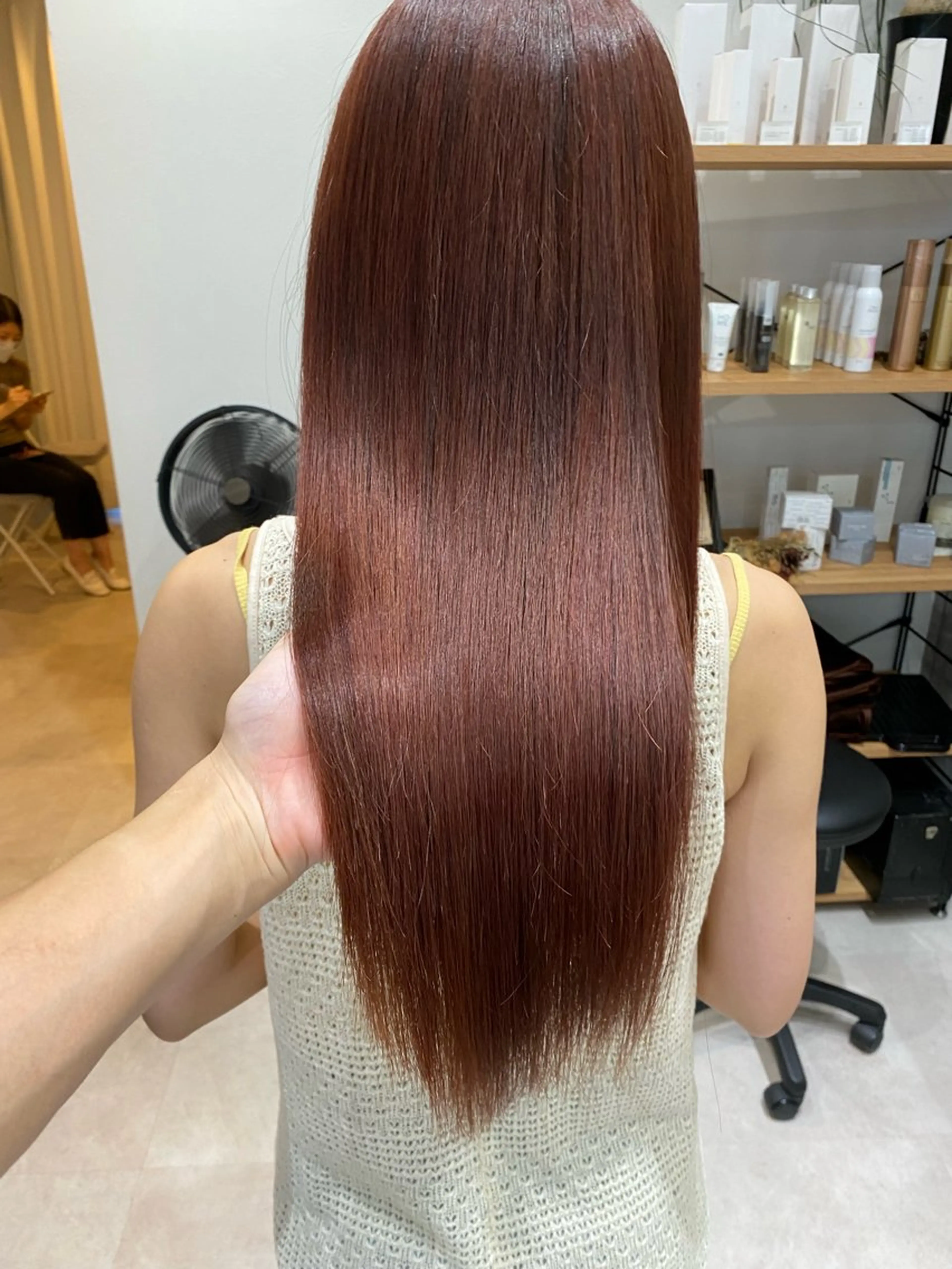 ロング 伸ばしかけ 髪質改善 縮毛矯正 ショート職人 美容師【KENTA】のヘアスタイル