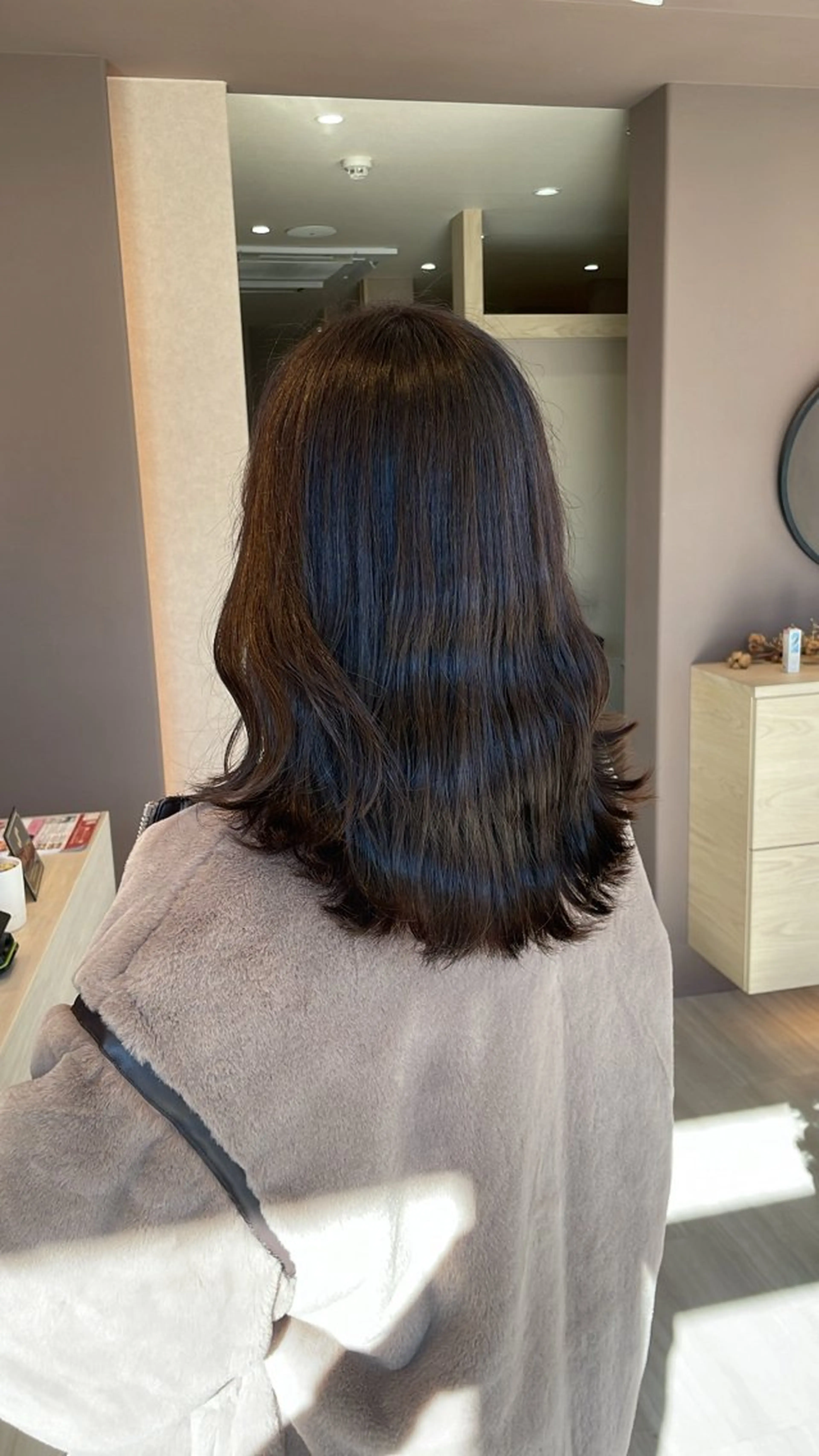 ミディアム カラー 岐阜/各務原 スタイリスト🎀のヘアスタイル