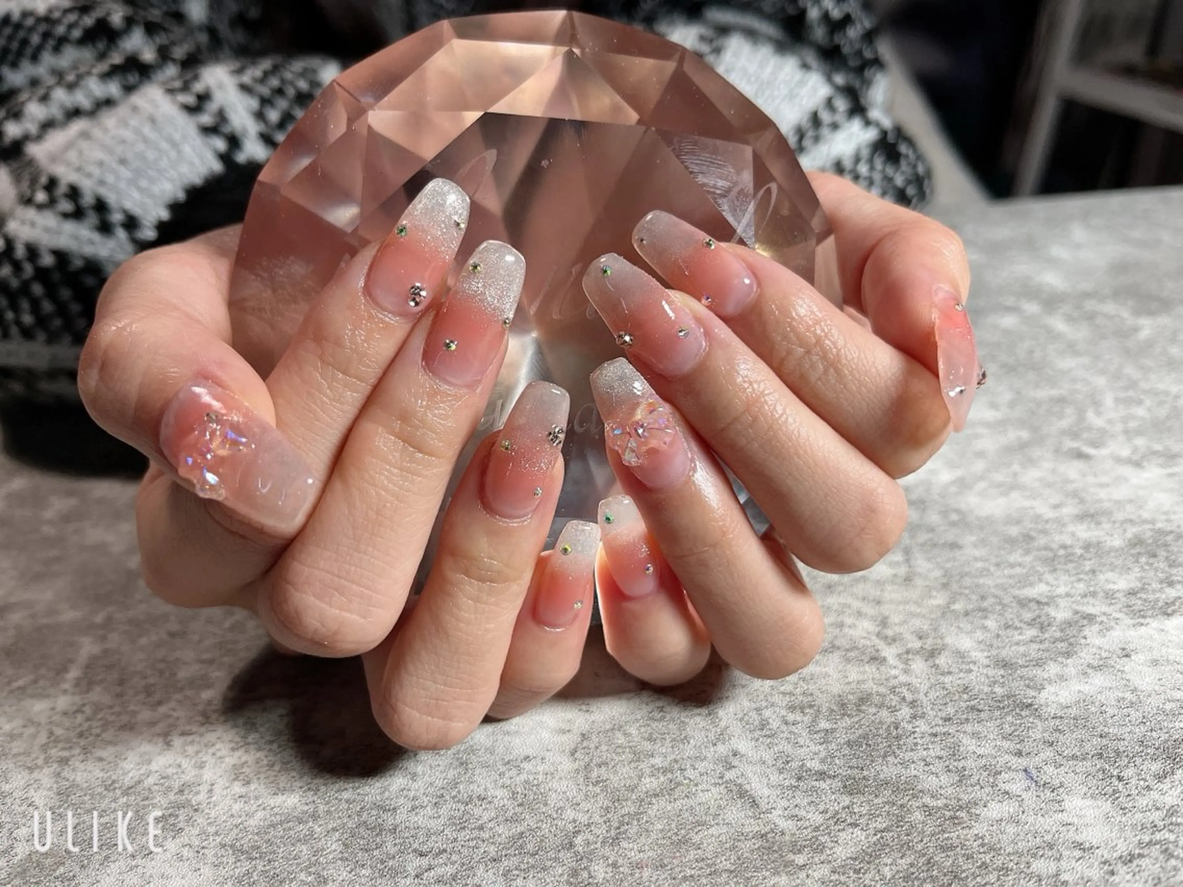 ネイル 持ち込み ネイルチップ 佐野 愛美のネイルデザイン