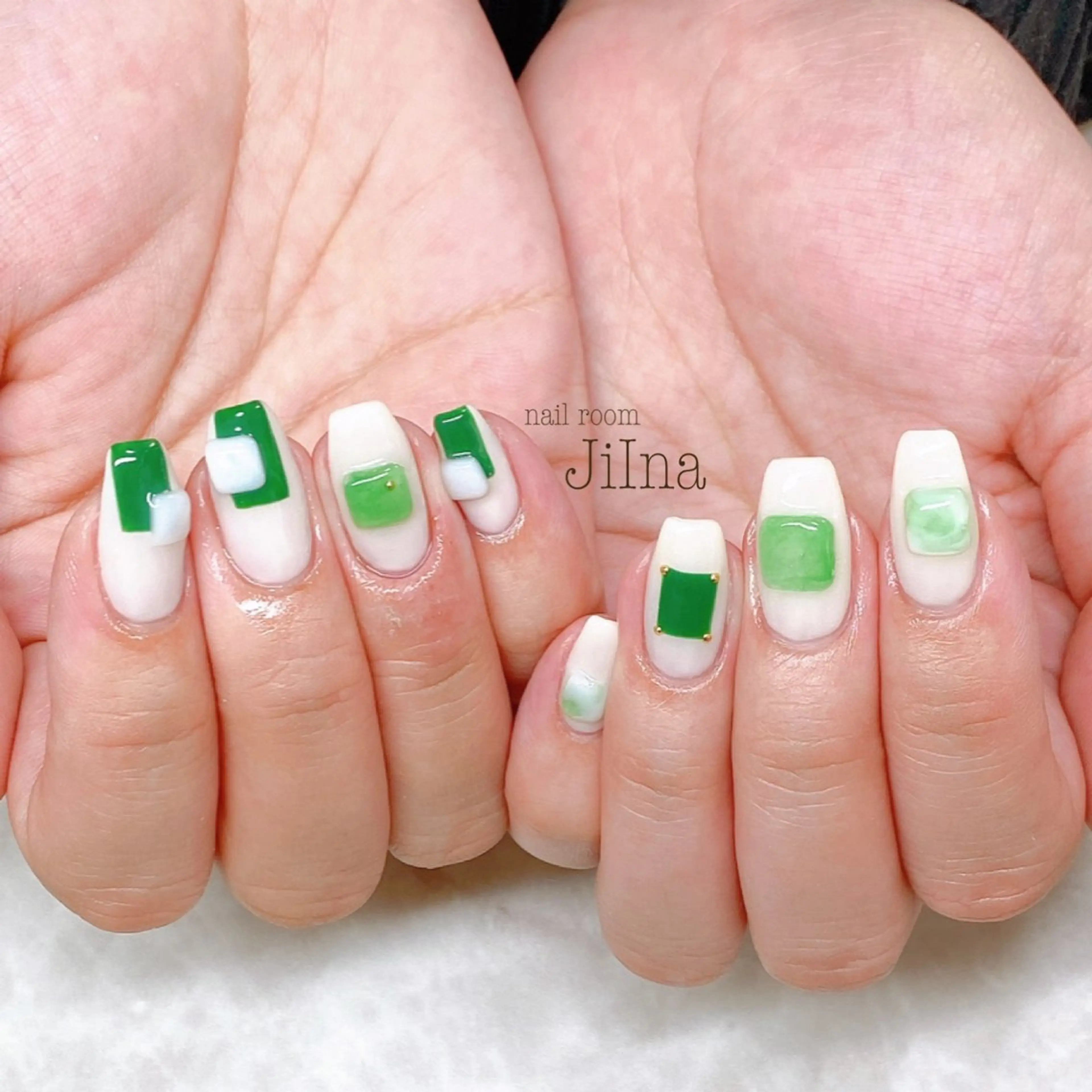 ネイル 持ち込み JiIna nailのネイルデザイン