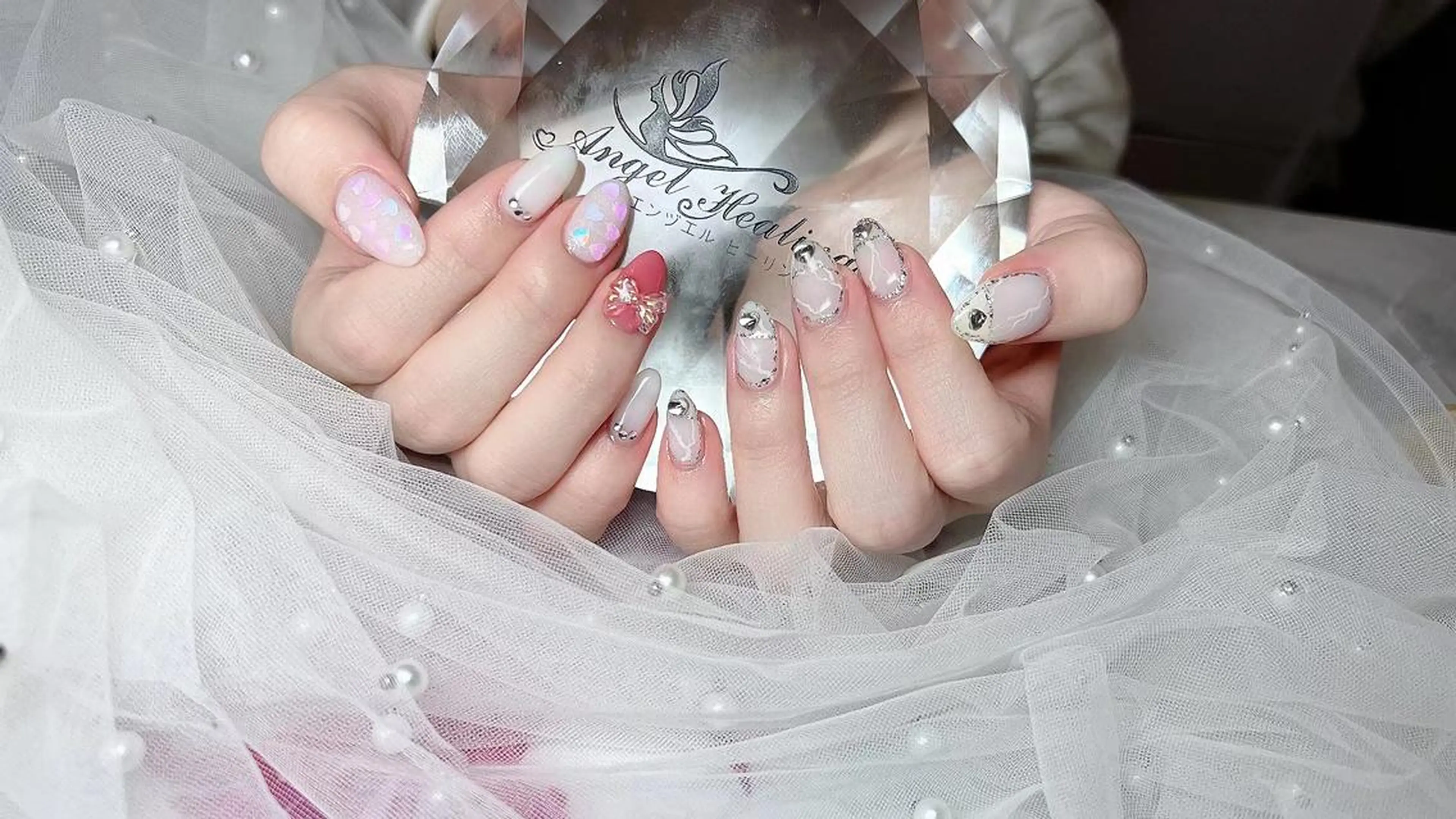 ネイル エンジェル ヒーリング 矢場町店のネイルデザイン