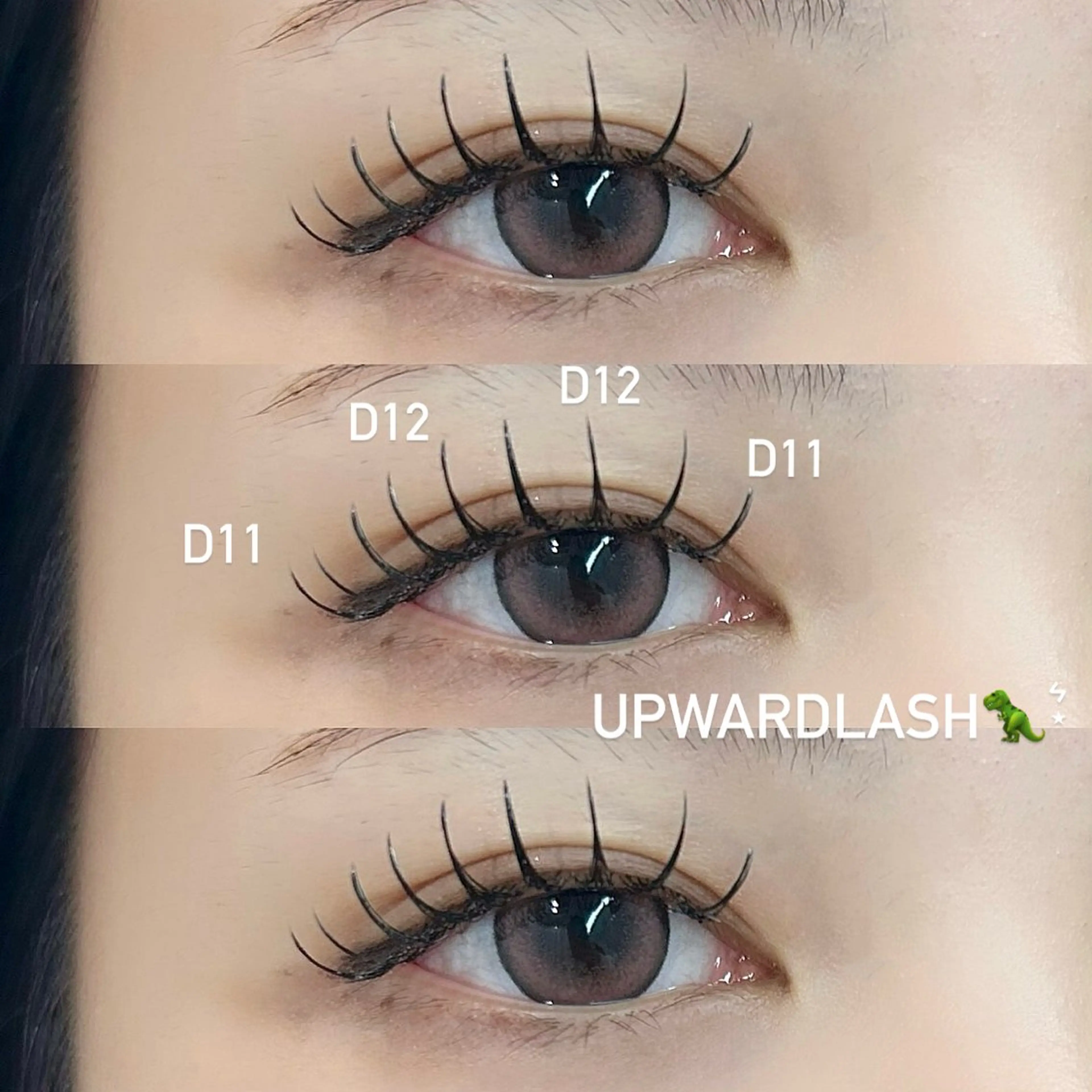 マツエク・マツパ アップワードラッシュ マツエク まつパ/マツエク/ 渋谷momokaのマツエク・マツパデザイン