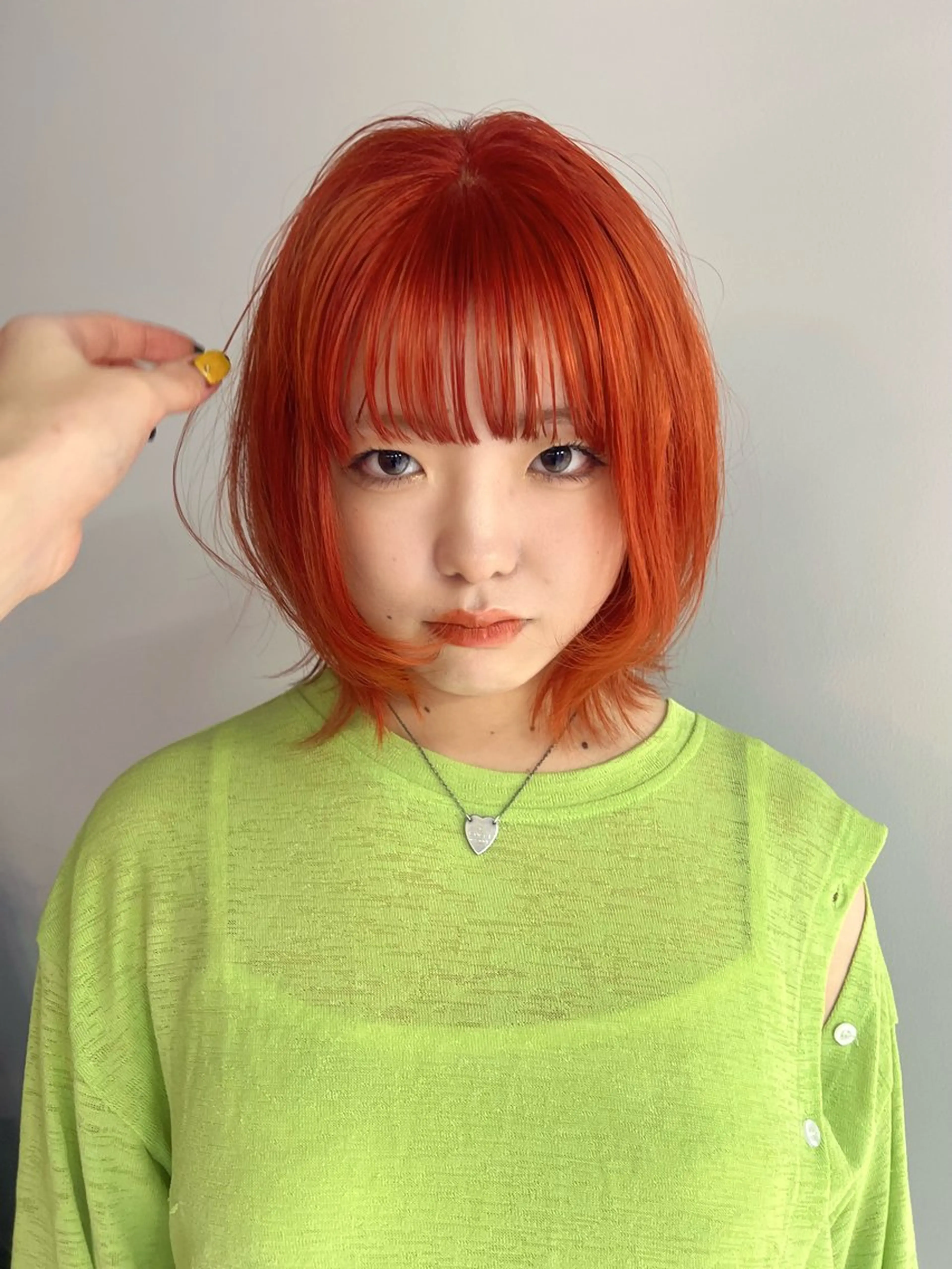 ショート カラー 近藤 詩桜のヘアスタイル