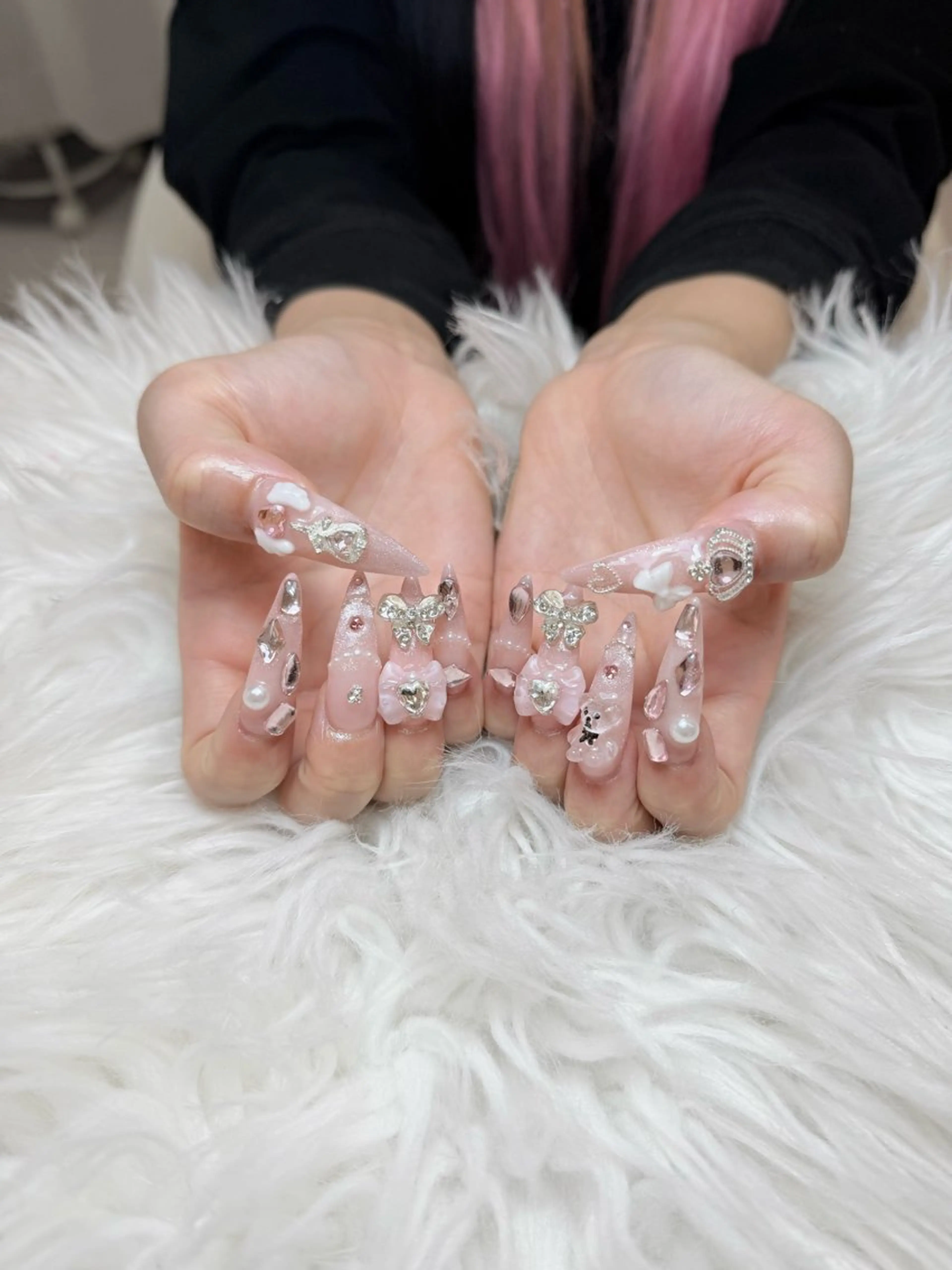 ネイル ハンドネイル ANH ゴテゴテネイルサロンのネイルデザイン