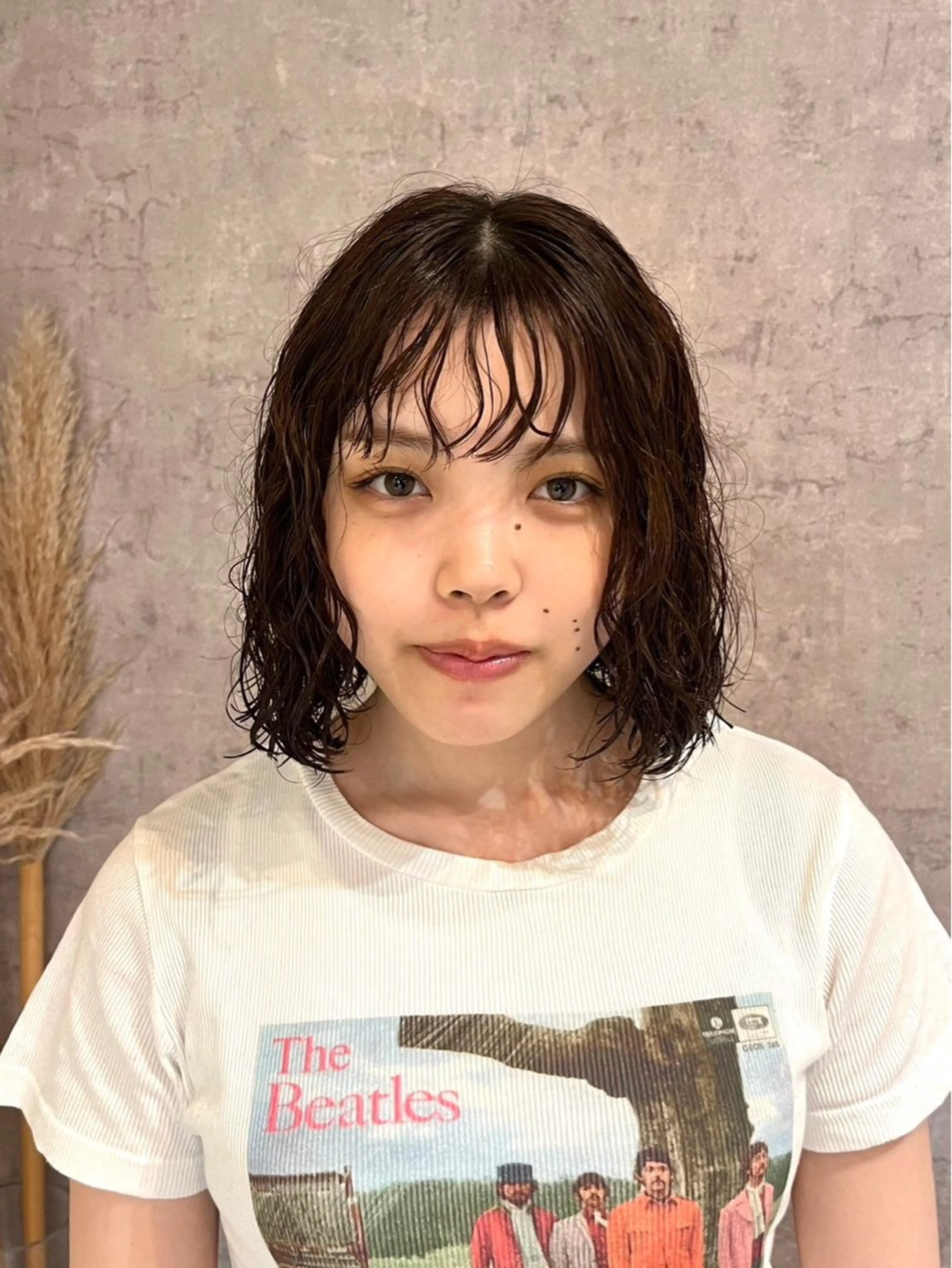 ミディアム パーマ ミディアムパーマ FIX店長/名駅/ 国際センター/パーマのヘアスタイル