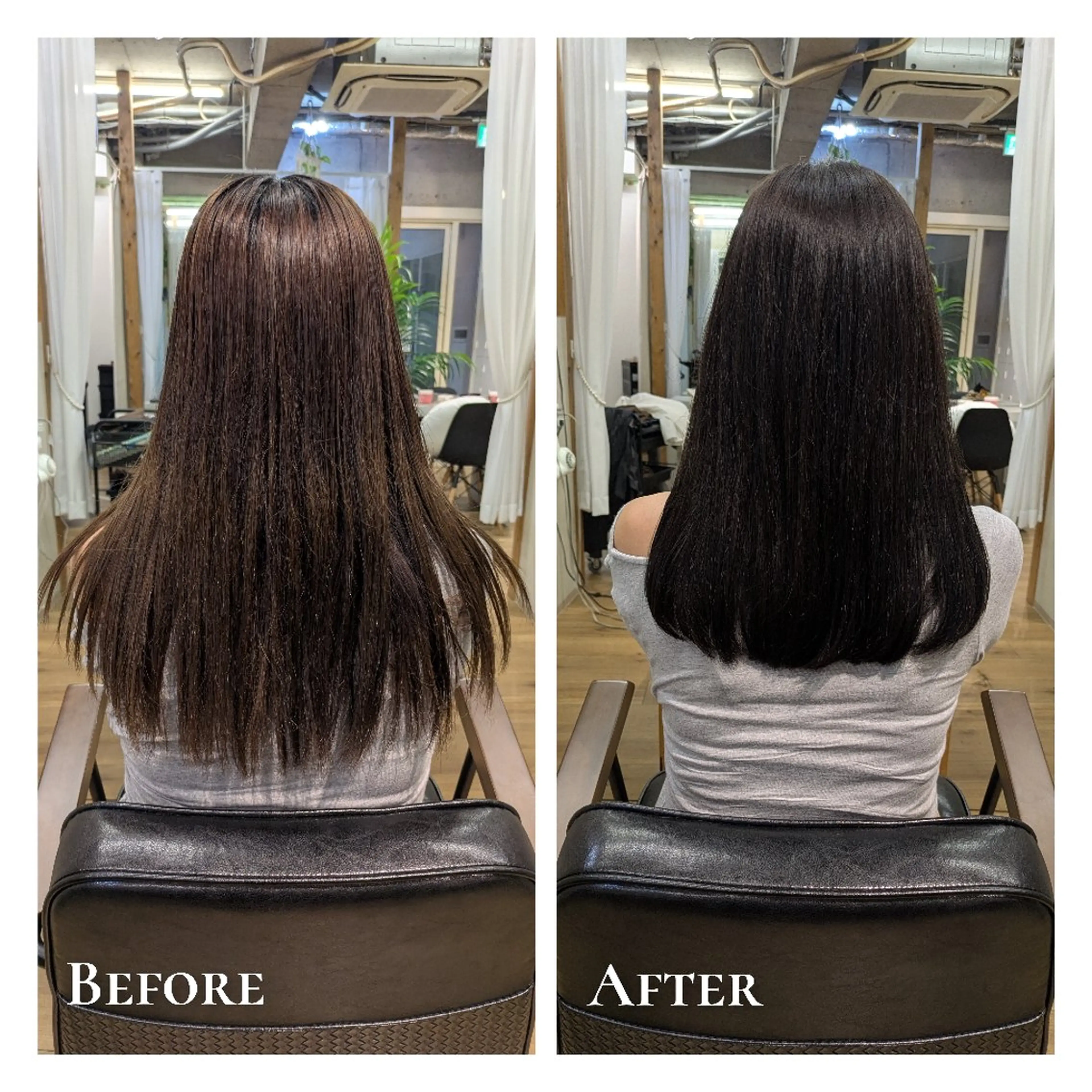 ロング カラー アッシュ アッシュブラウン ブリーチ ブラウンカラー ダブルカラー カット ヘアカラー トリートメント 有馬 葵のヘアスタイル