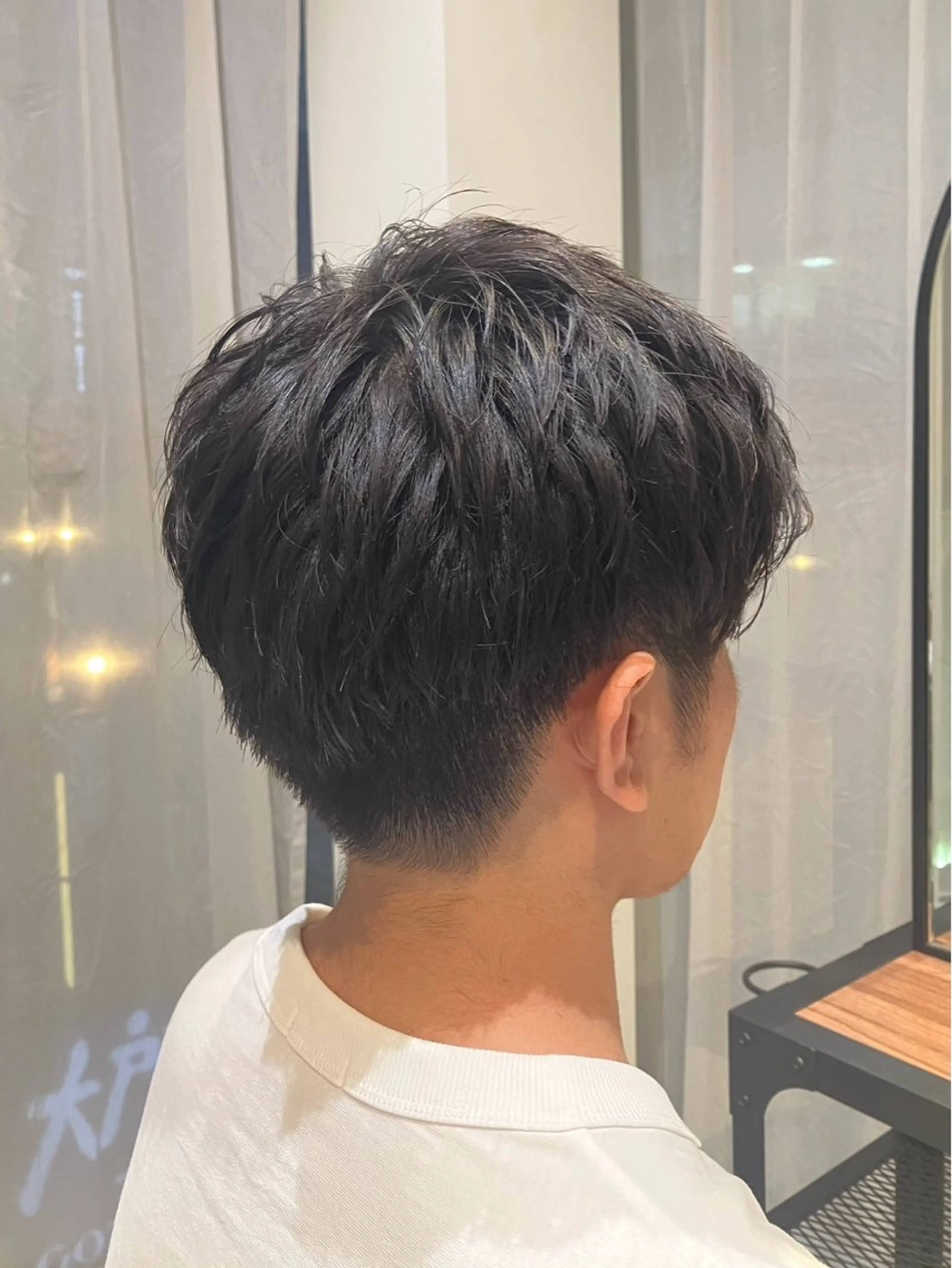 メンズ ヘアカラー 藤原汐彩 ／カラーモデル募集のヘアスタイル