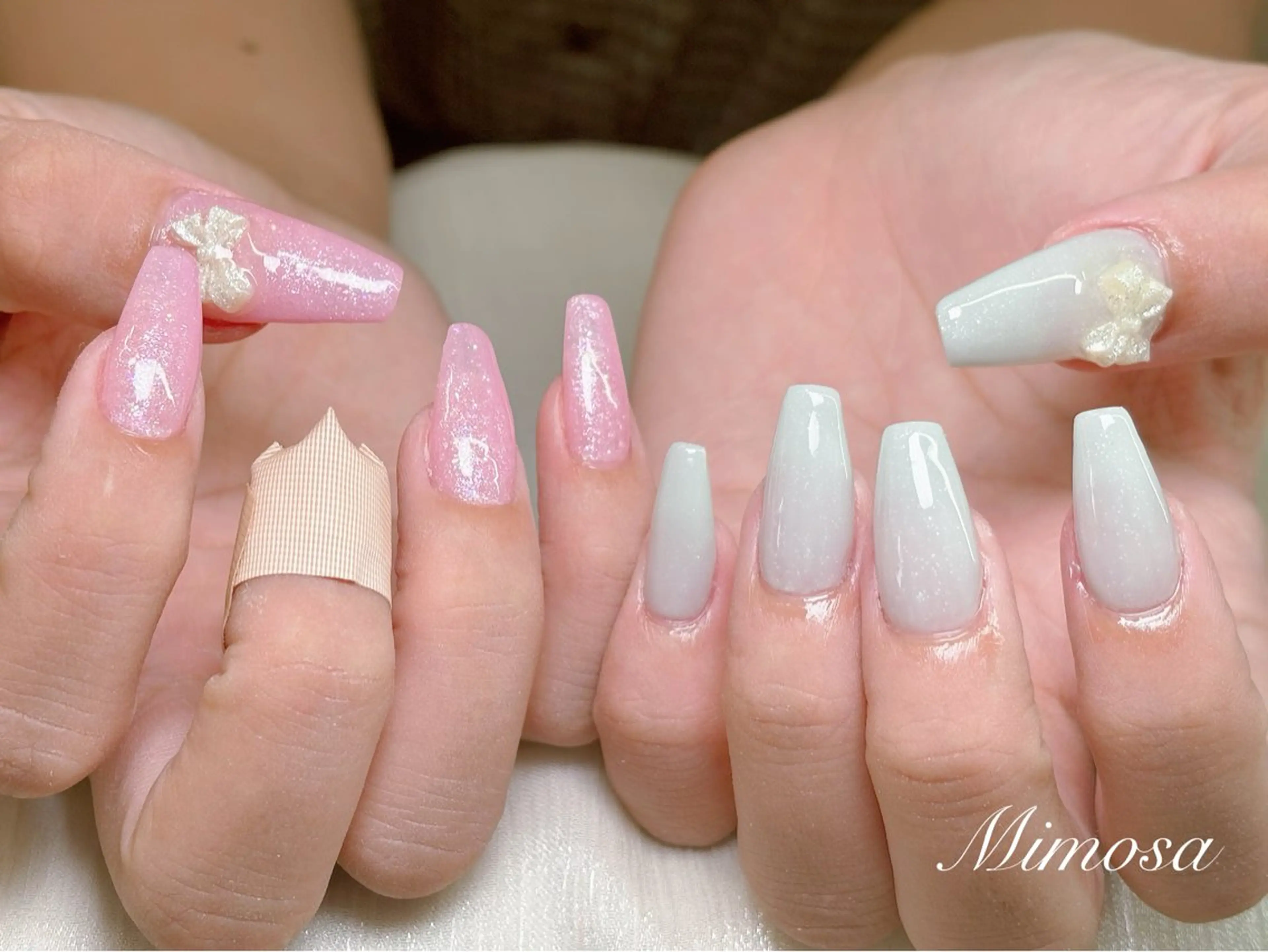 ネイル ハンドネイル 🫧Mimosa 吉祥寺のネイルデザイン