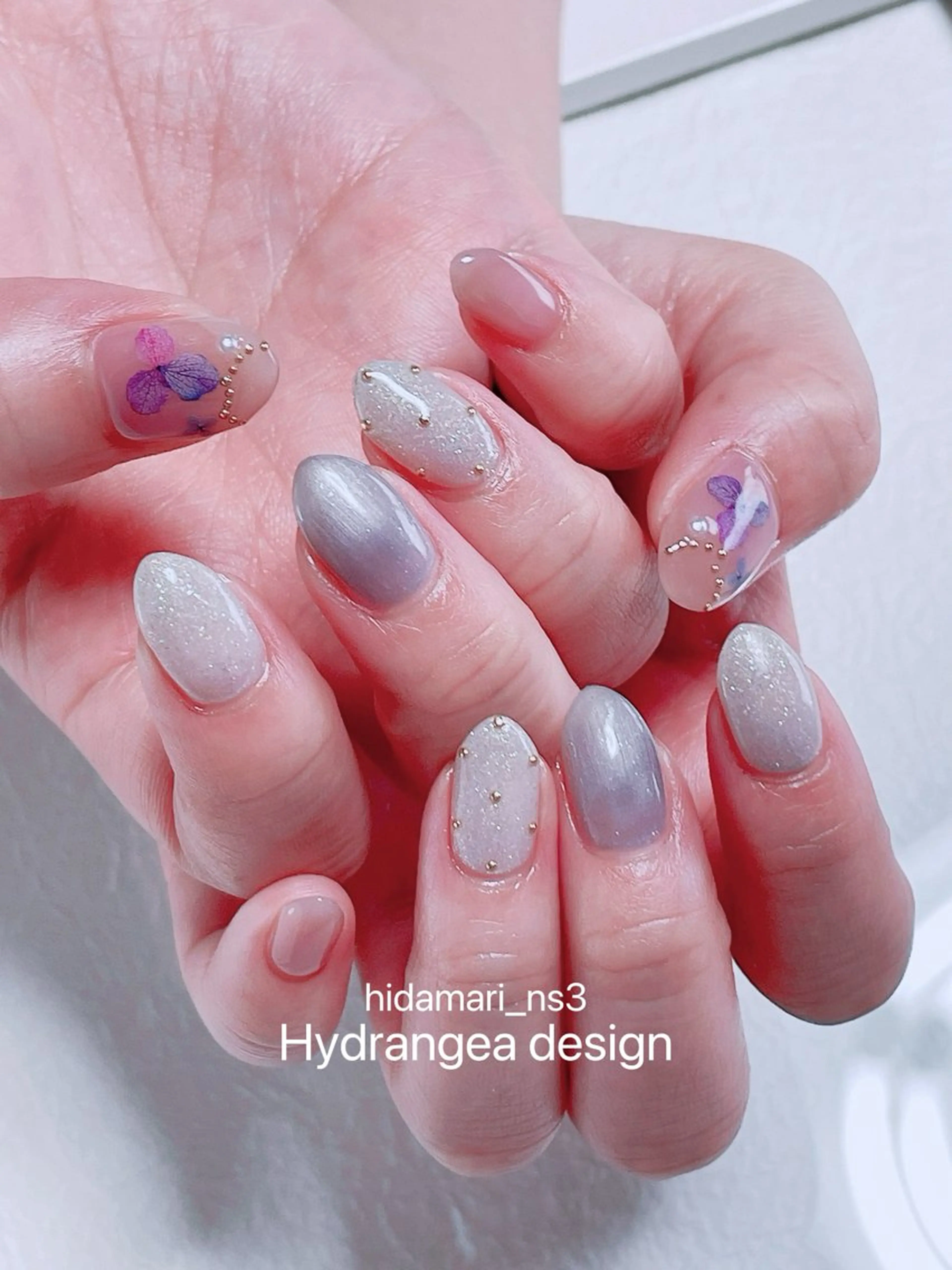 ネイル アートネイル 持ち込み ハンドネイル NailSalon ひだまりのネイルデザイン