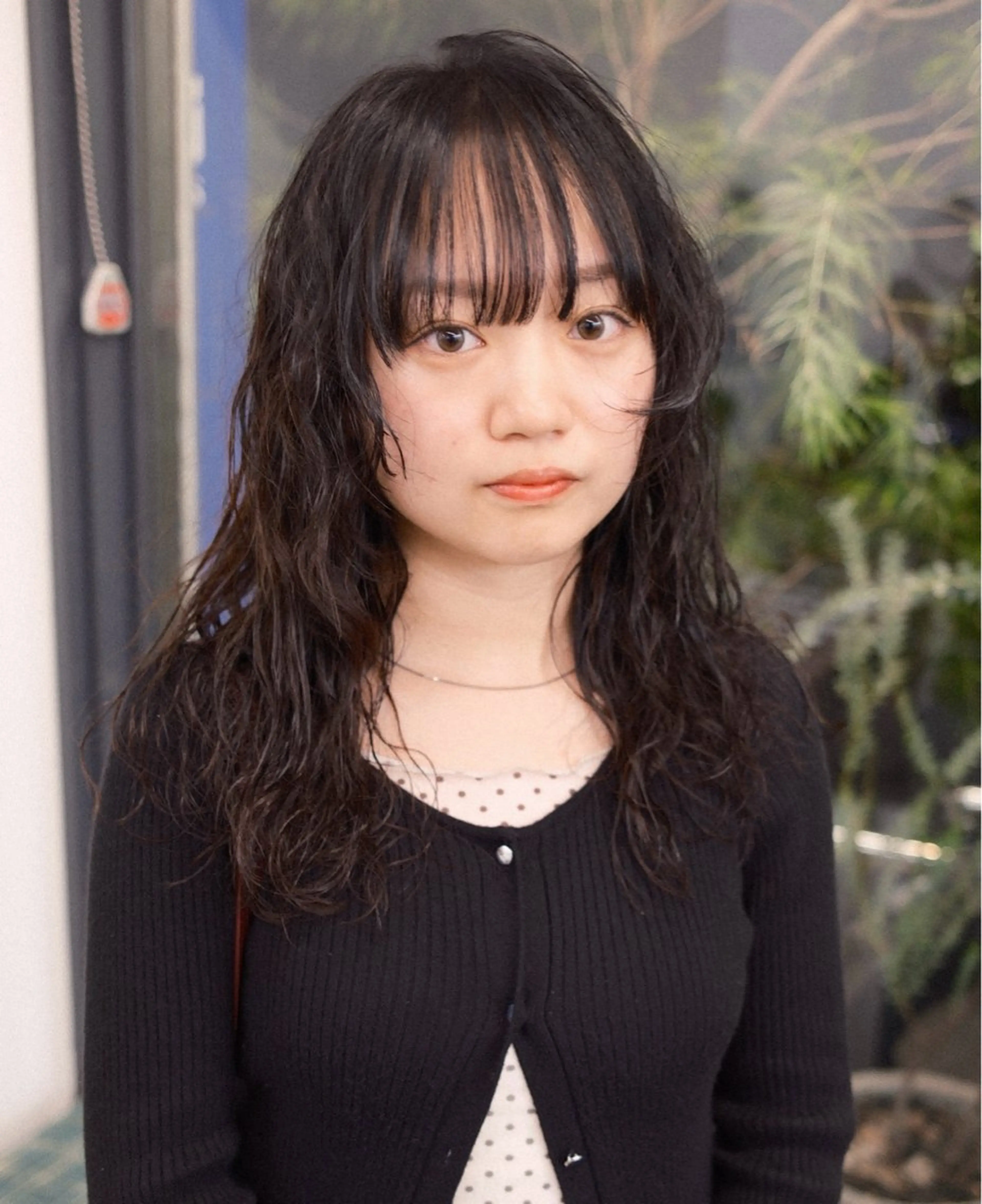 ロング パーマ ボブ レイヤーカット デジタルパーマ カット パーマ 【お洒落パーマ】 Elme　肥塚康汰郎のヘアスタイル