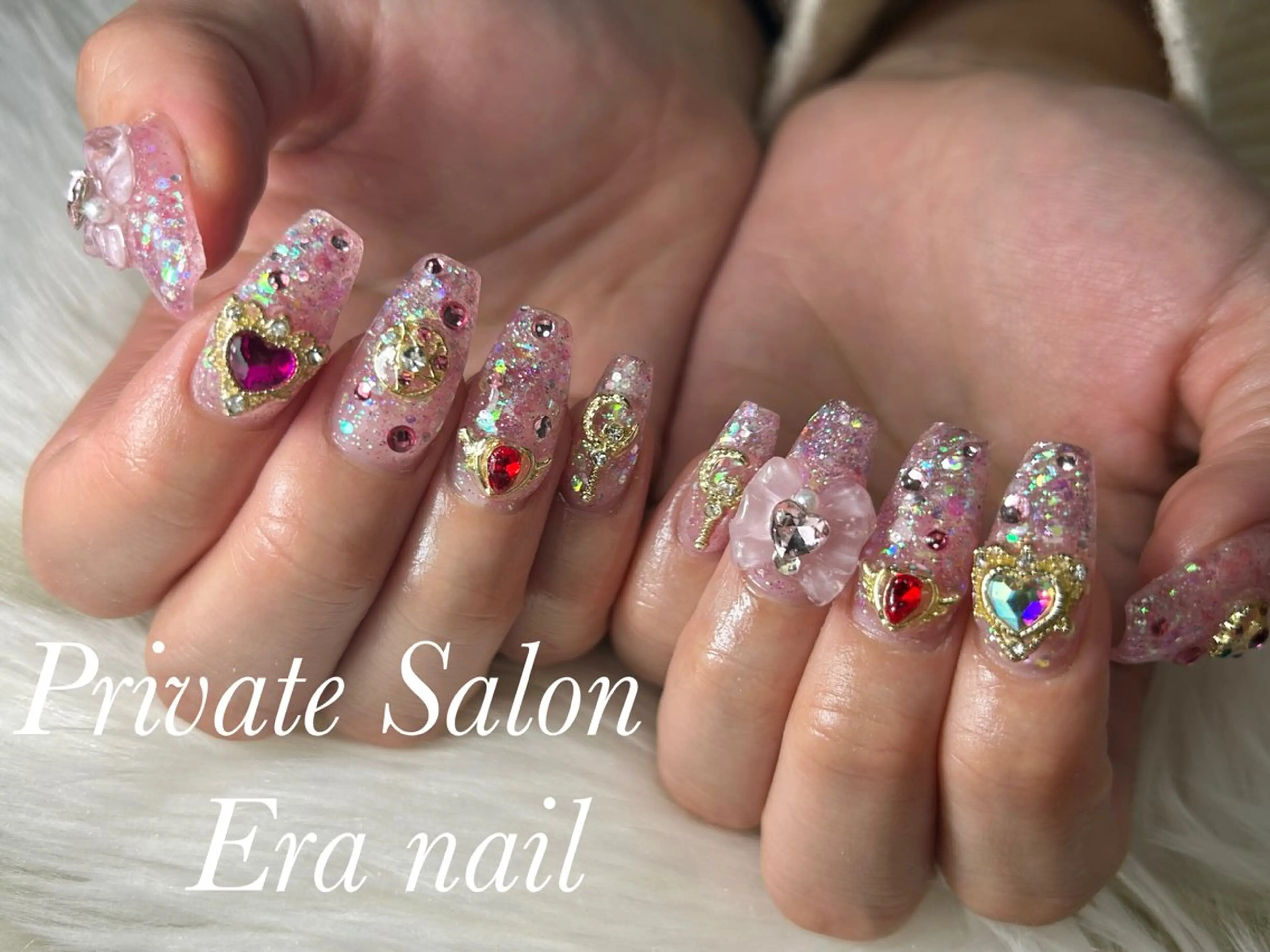 ネイル 持ち込み スカルプネイル ハンドネイル Era nailのネイルデザイン