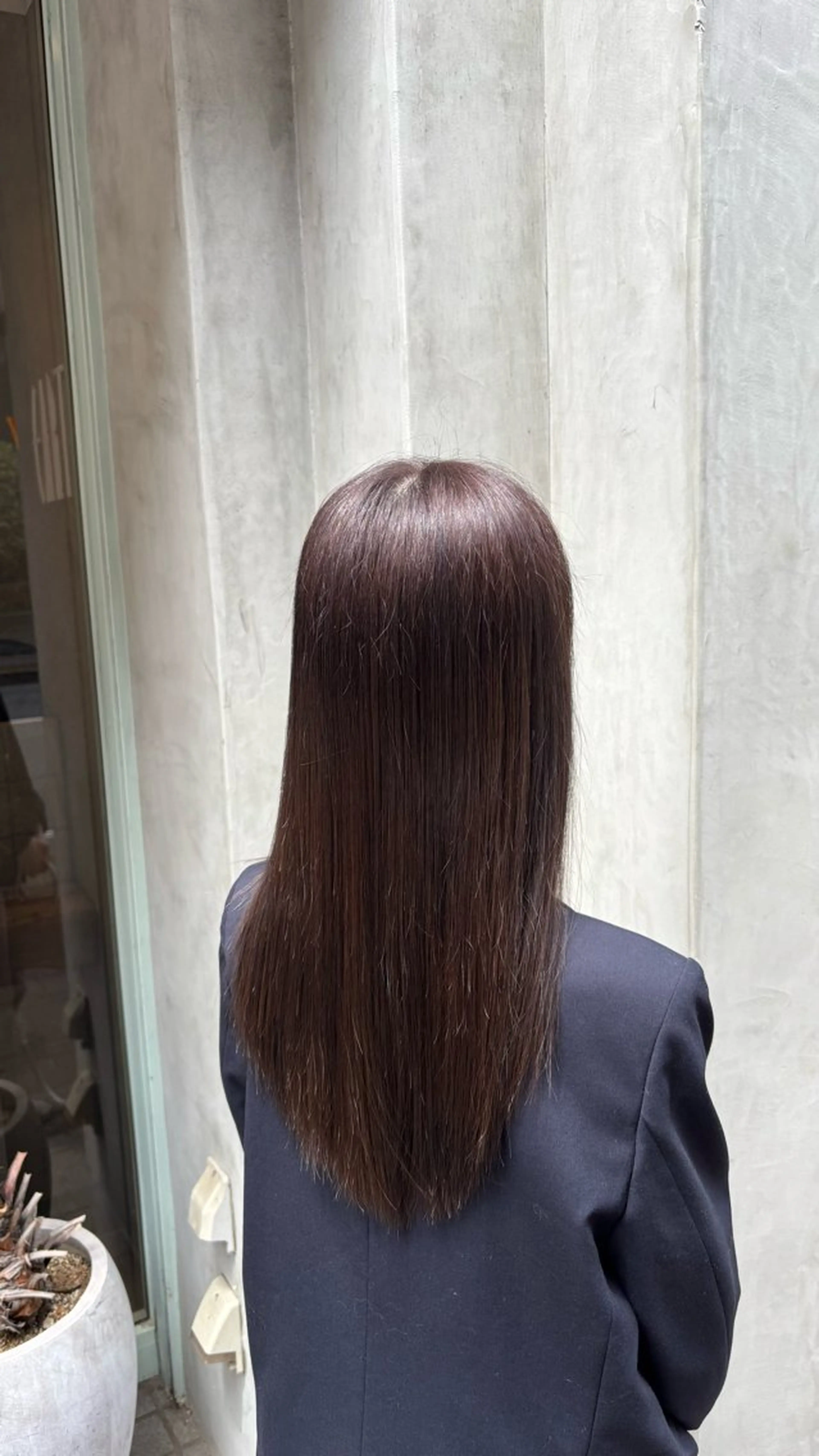 ロング カラー ヘアカラー トリートメント EARTH三鷹 KOKOROのヘアスタイル