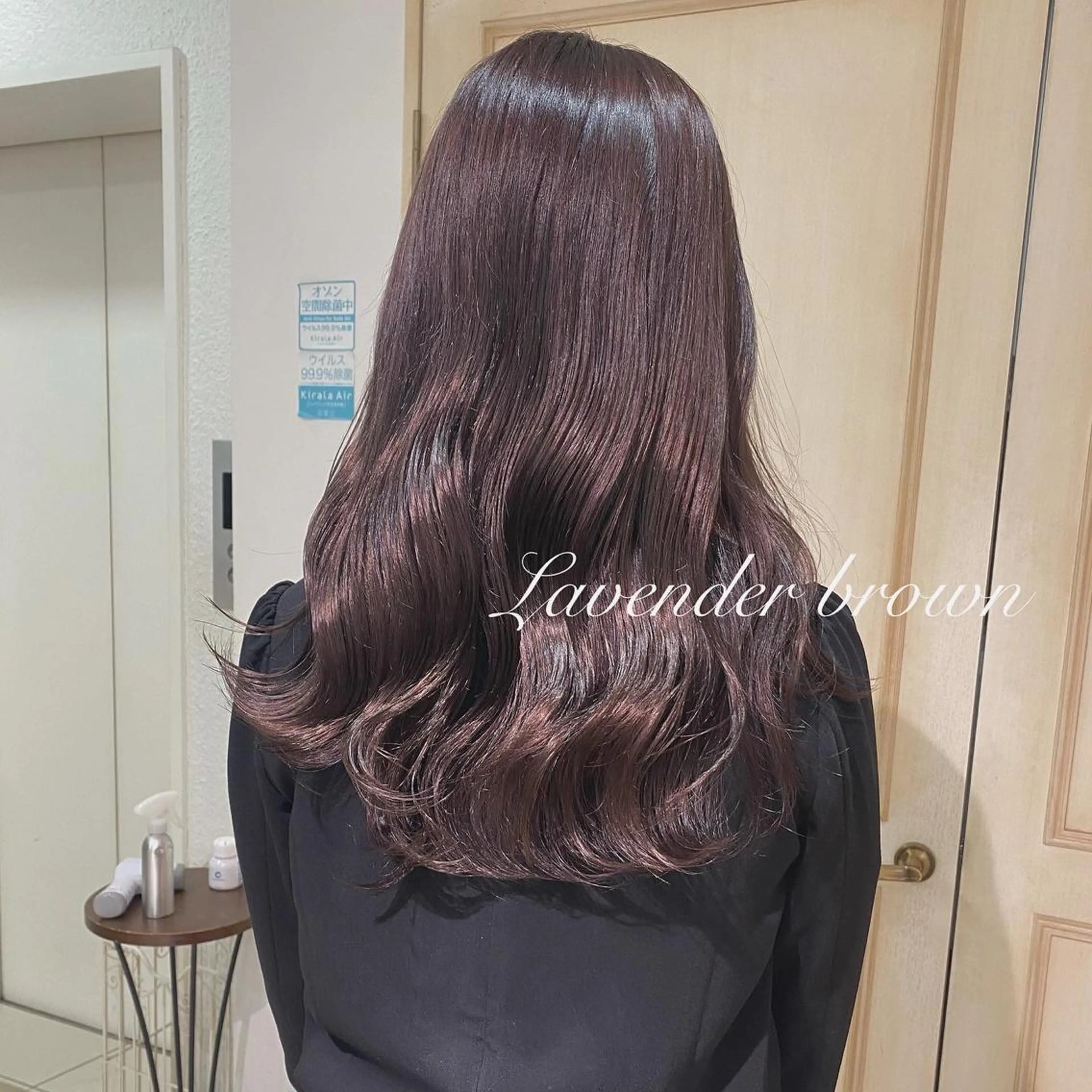 ロング カラー ヘアアレンジ 透明感カラー 古山 結季🌙🖤のヘアスタイル