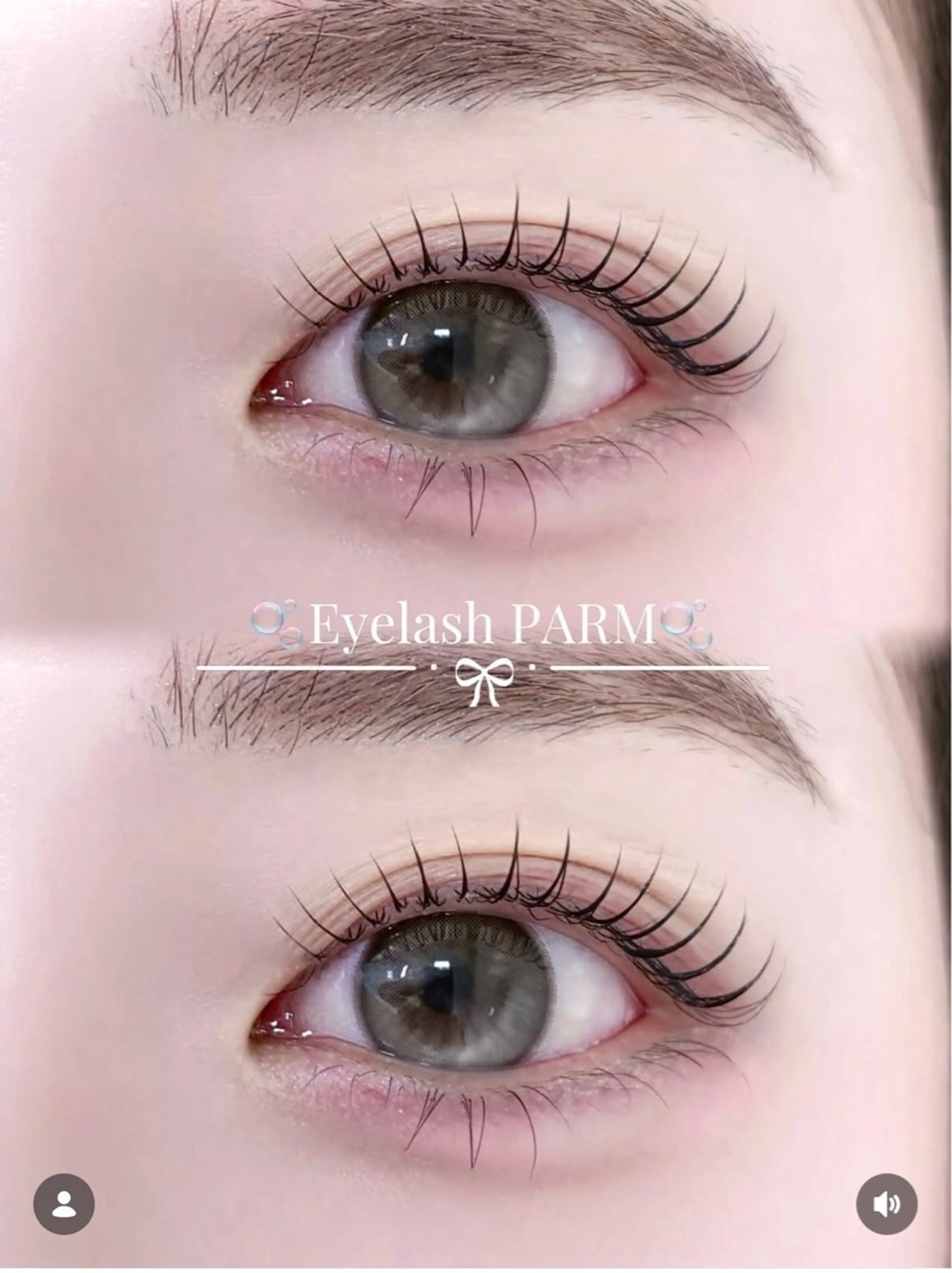 マツエク・マツパ マツパ 🩶Serena🩶 大阪梅田／束感まつ毛のマツエク・マツパデザイン