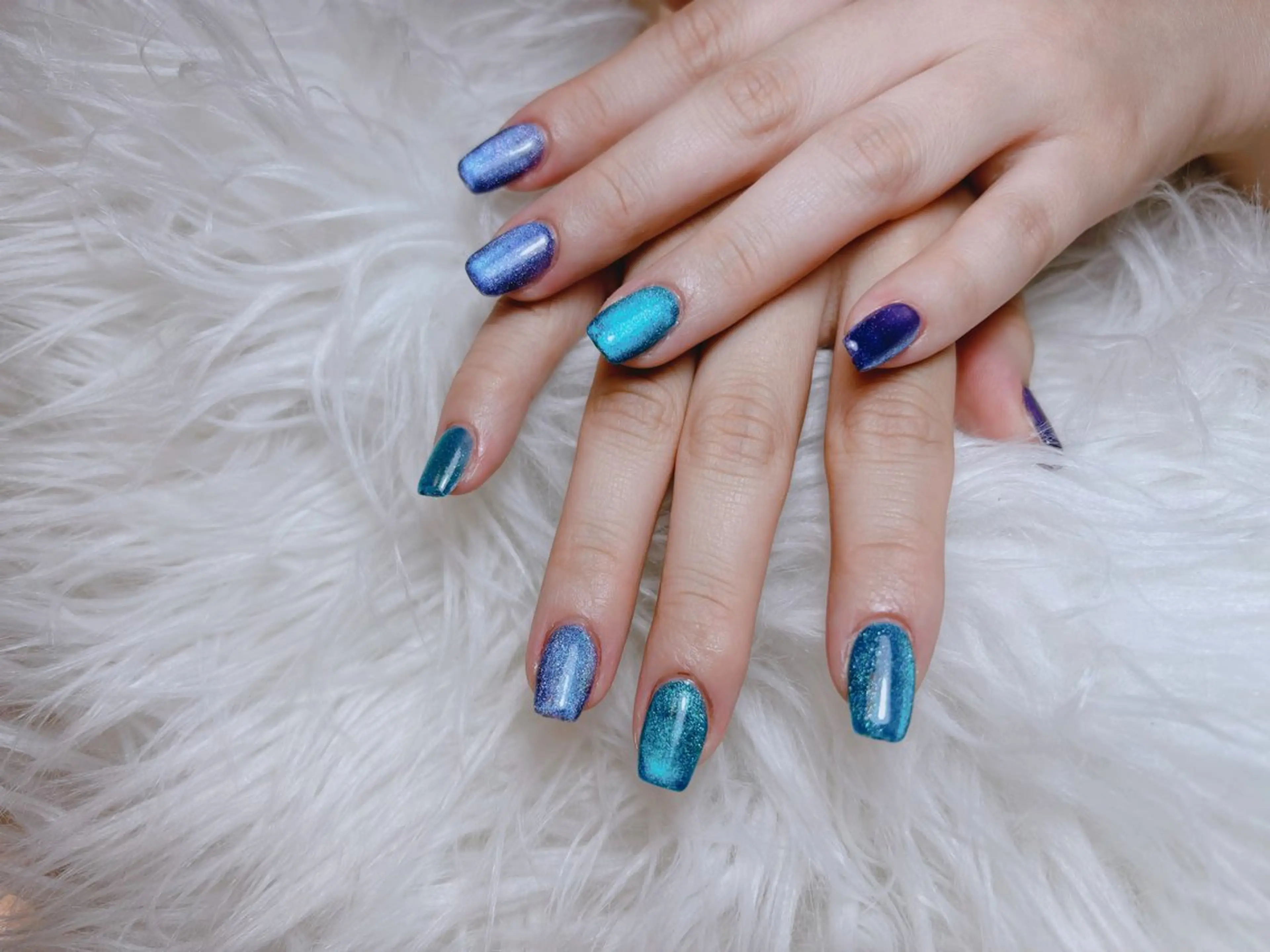 ネイル H3 Nail Tsuki🦋💙のネイルデザイン