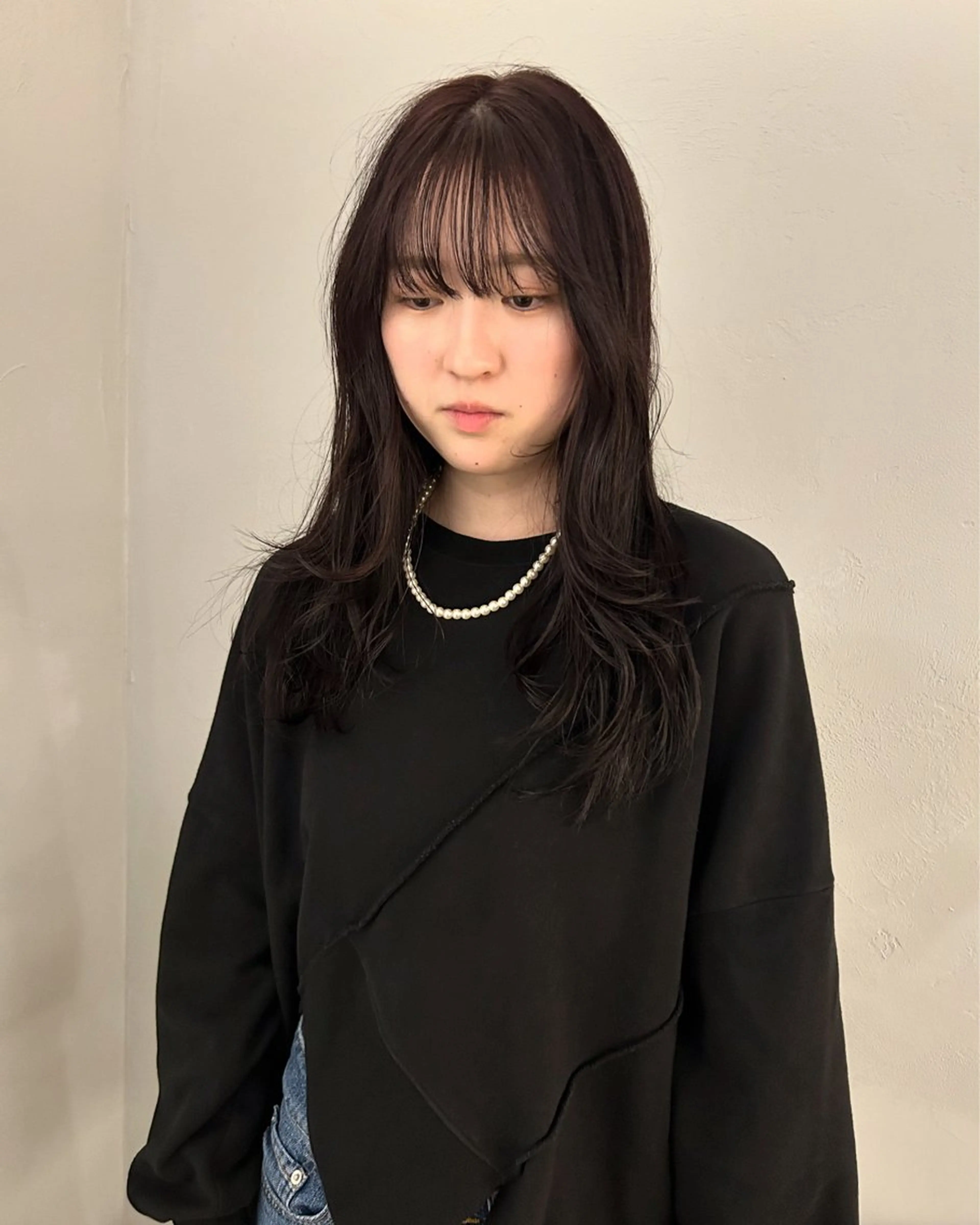 ロング カラー ケアパーマ/ケアブリ ーチdaisukeのヘアスタイル