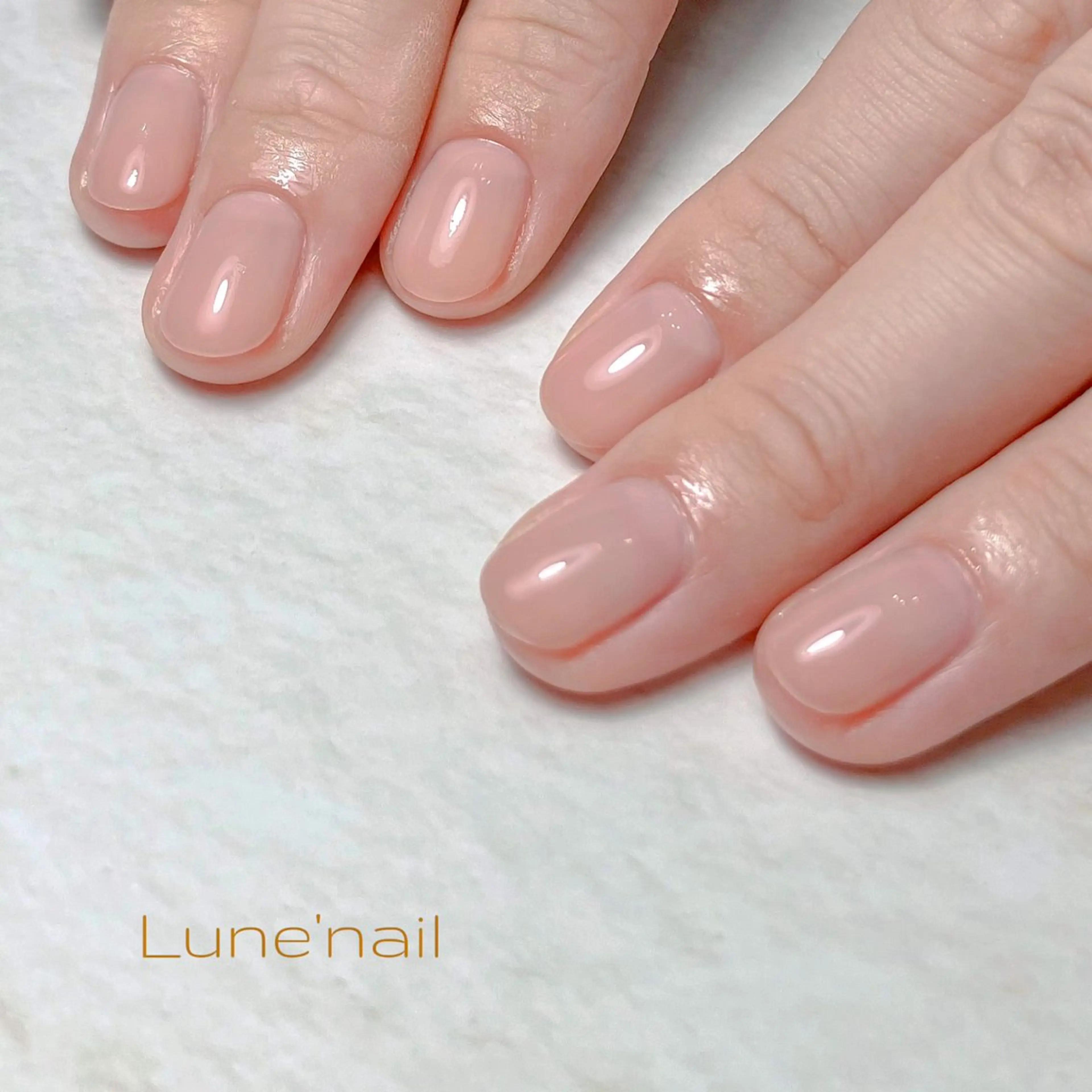 ネイル ジェルネイル ワンカラーネイル nail salon tomoのネイルデザイン