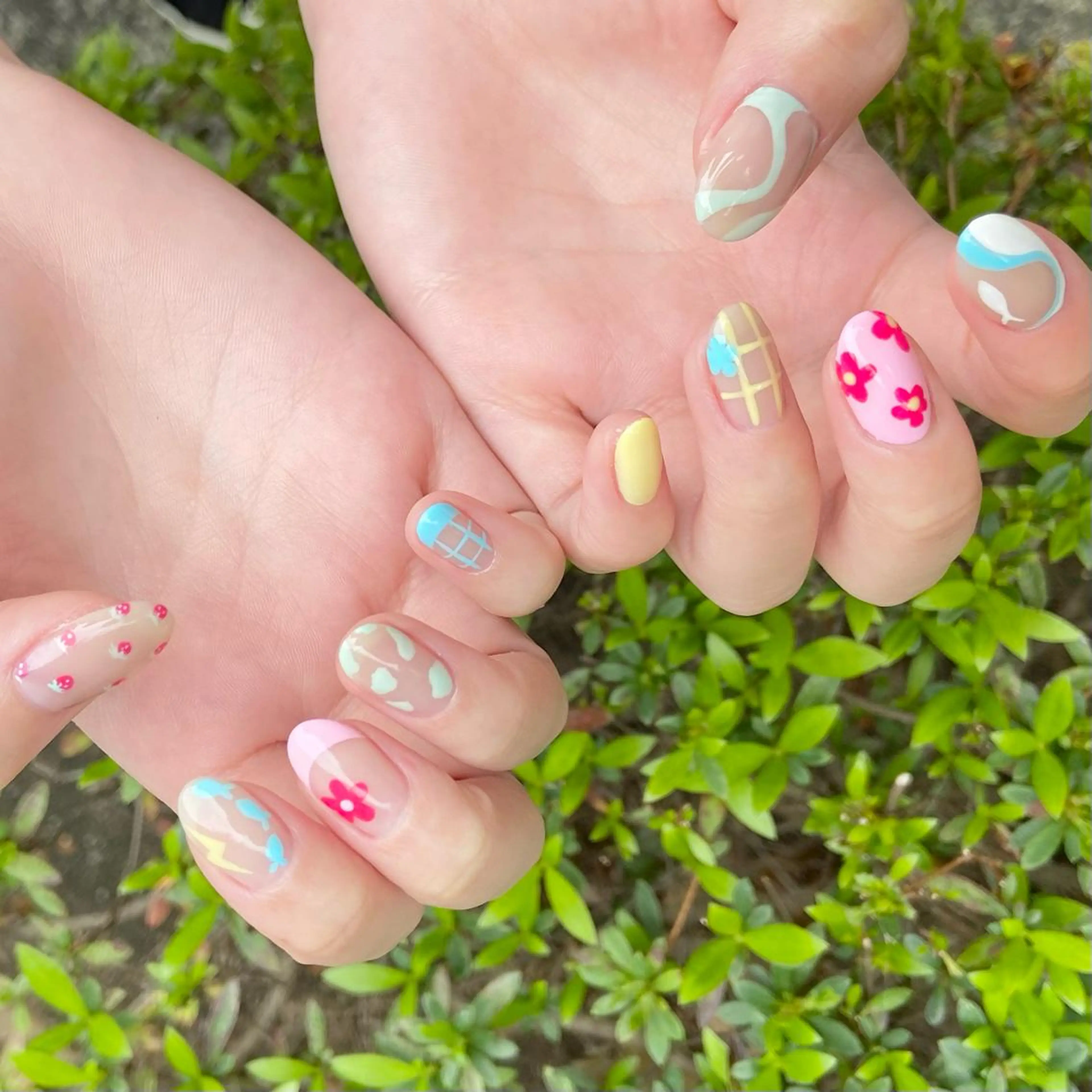 ネイル ハンドネイル 樫原 なおこのネイルデザイン