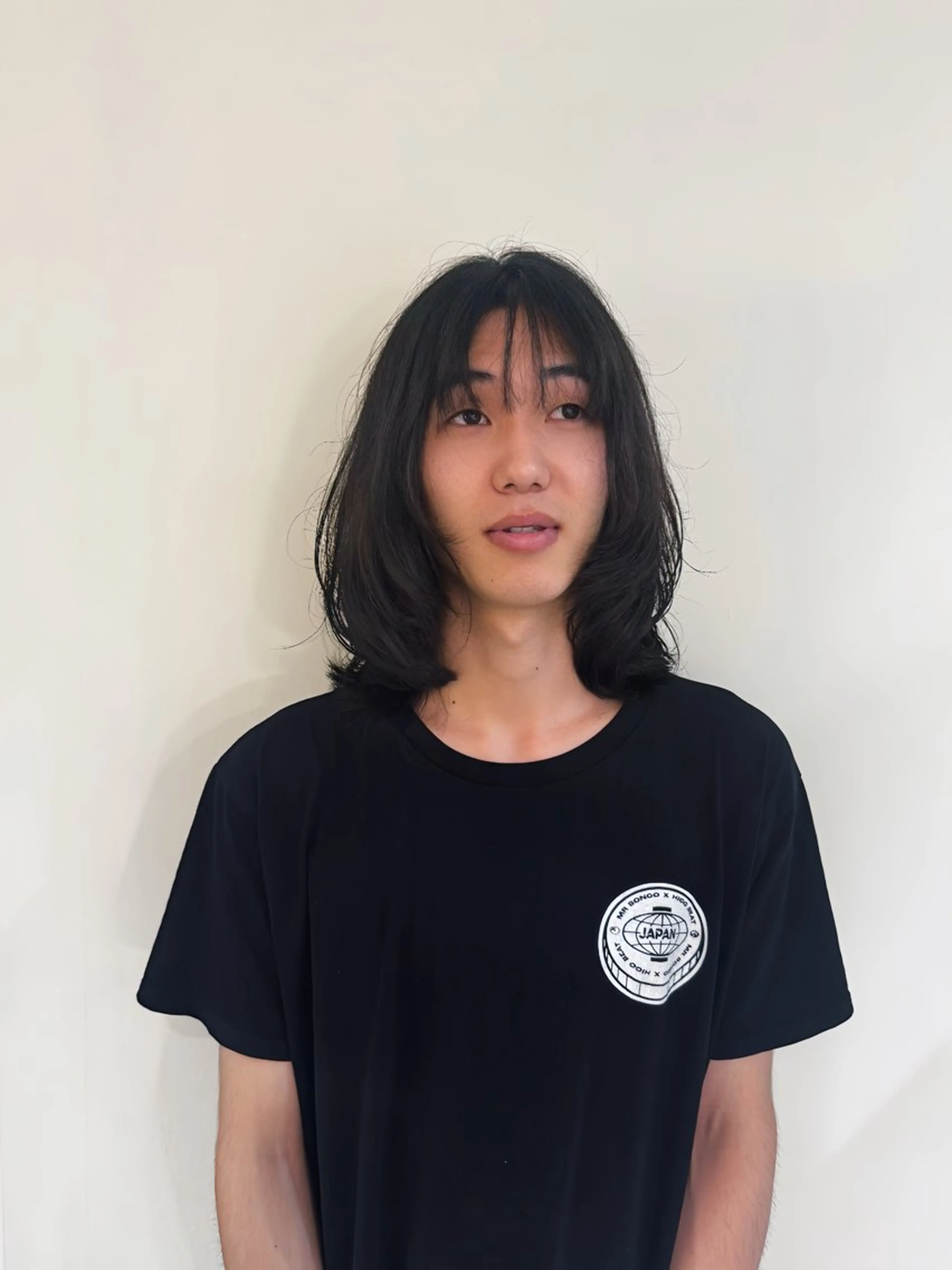 パーマ メンズ カット パーマ トリートメント タツキ／レイヤー／ パーマ／艶カラーのヘアスタイル