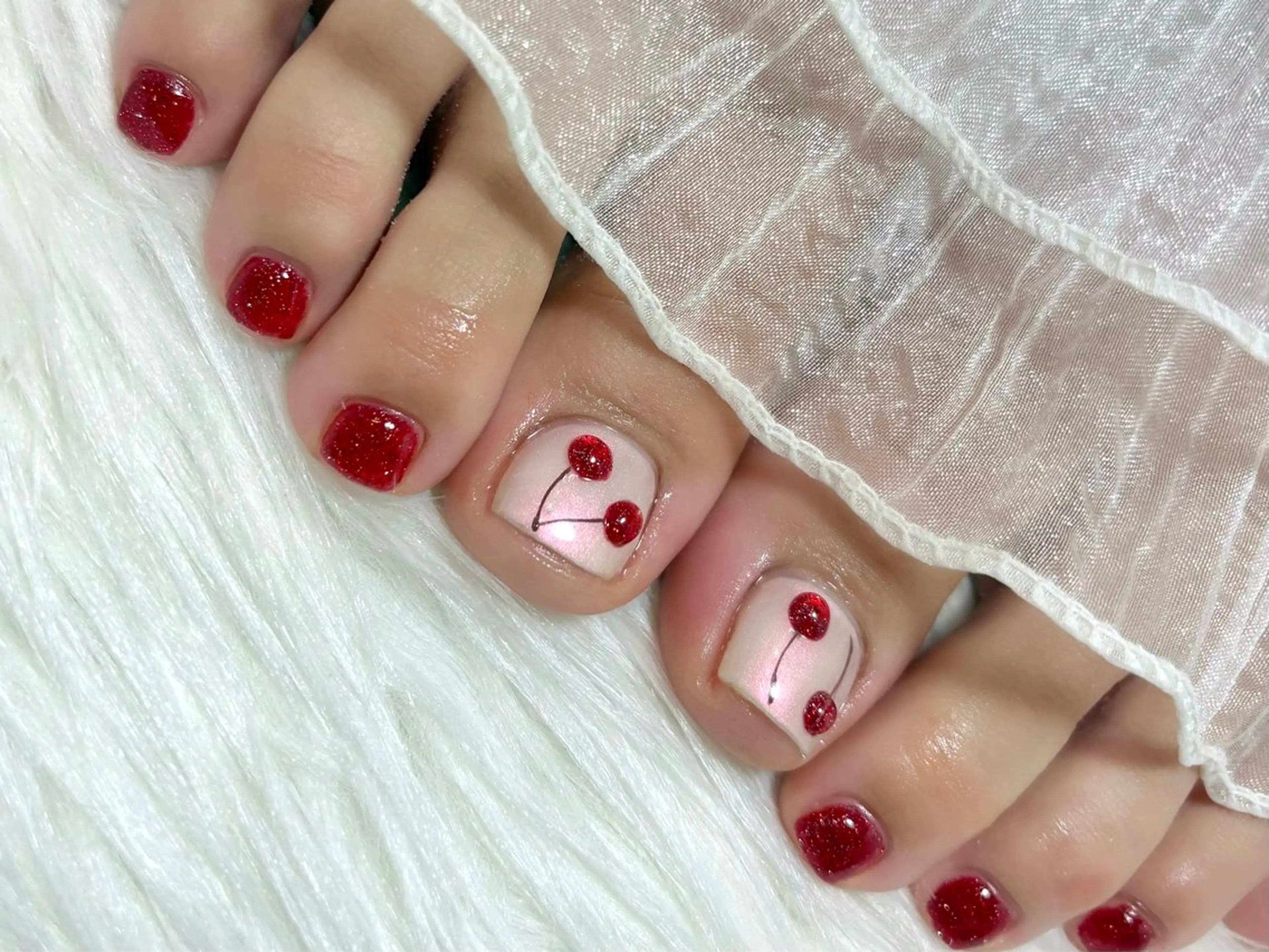 ネイル フットネイル joieange福島 矢野のネイルデザイン