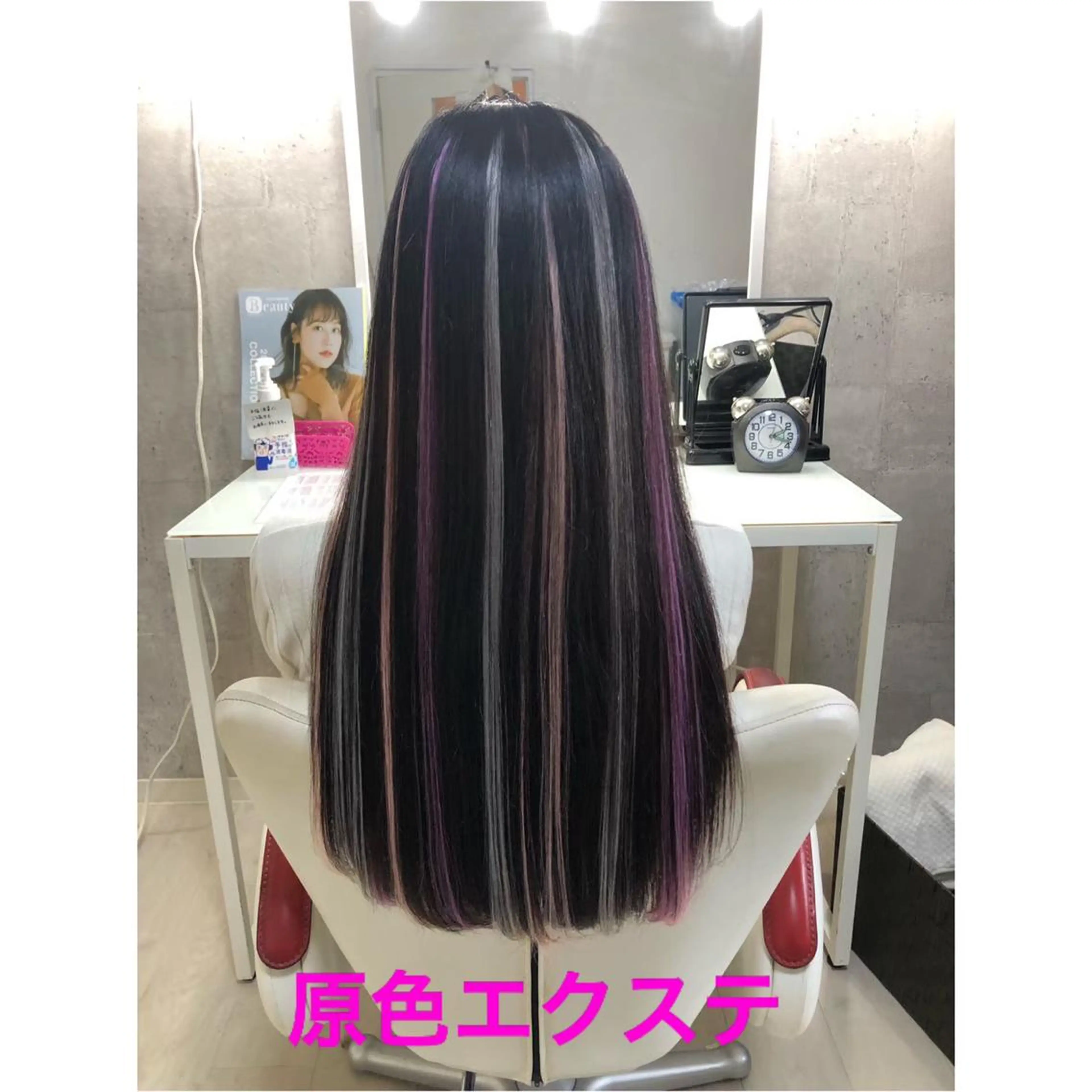 ロング エクステ 🌸ドレスアップ 心斎橋店🌸のヘアスタイル