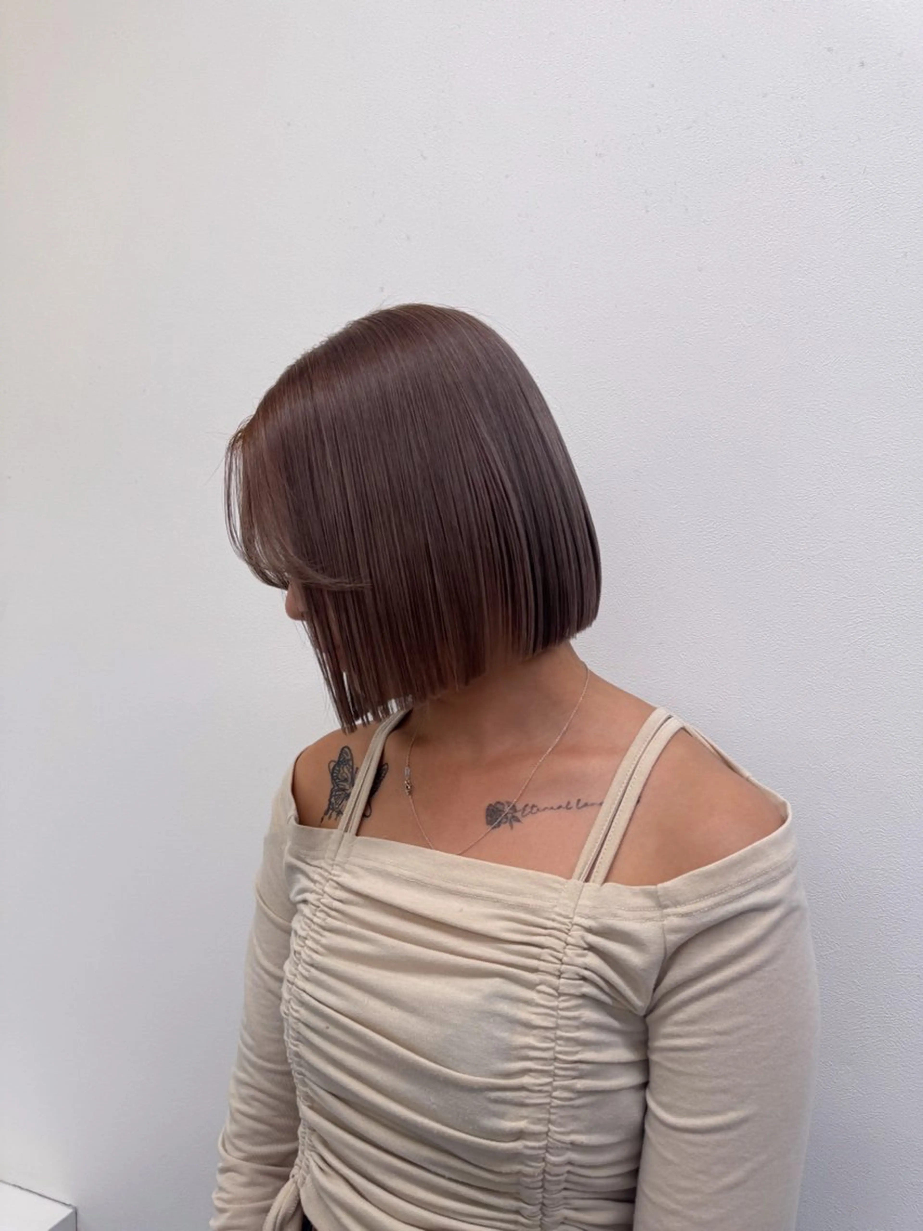 ショート カラー ヘアアレンジ Over hair_ misakiのヘアスタイル