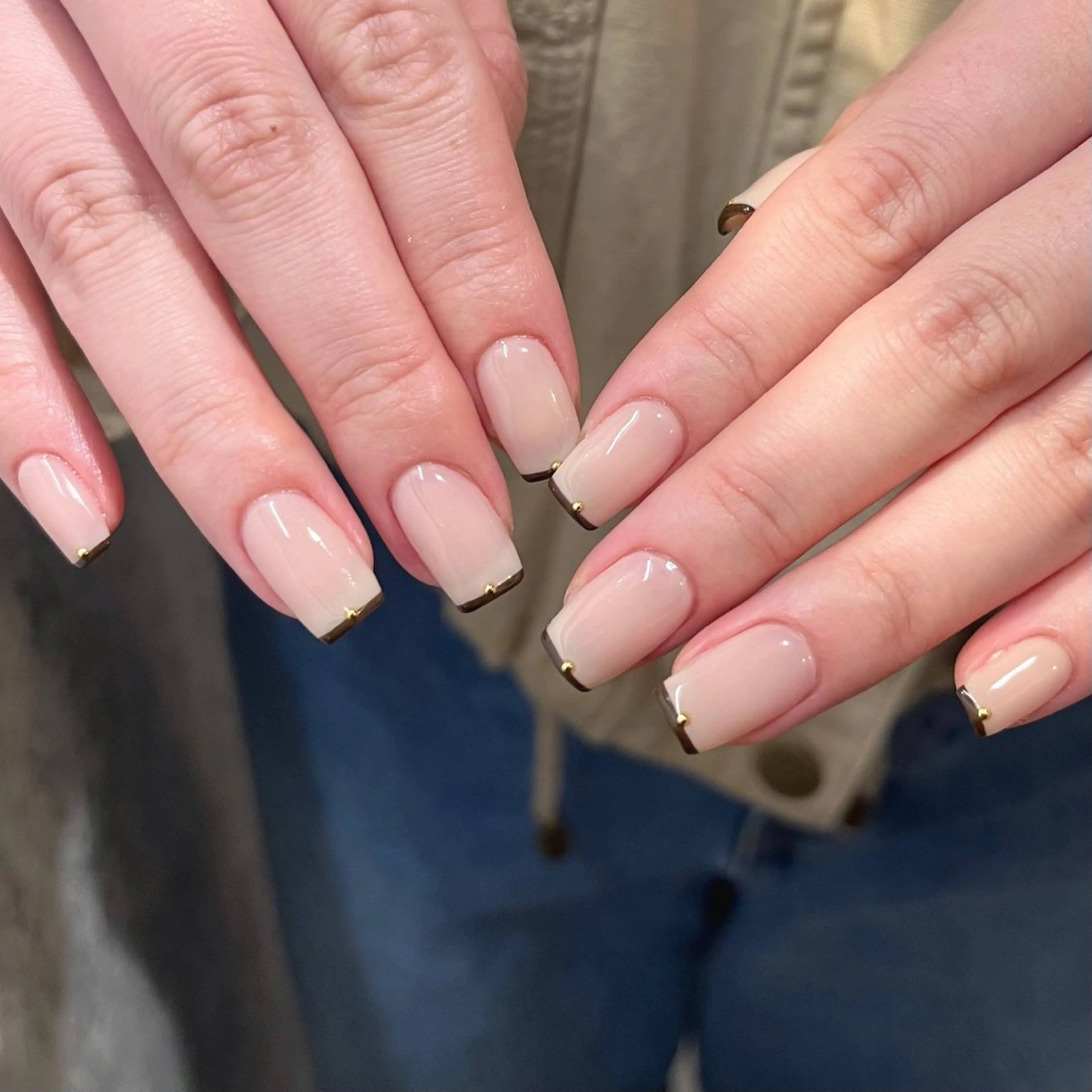 ネイル フレンチネイル ハンドネイル Miki. MORE -NAILのネイルデザイン