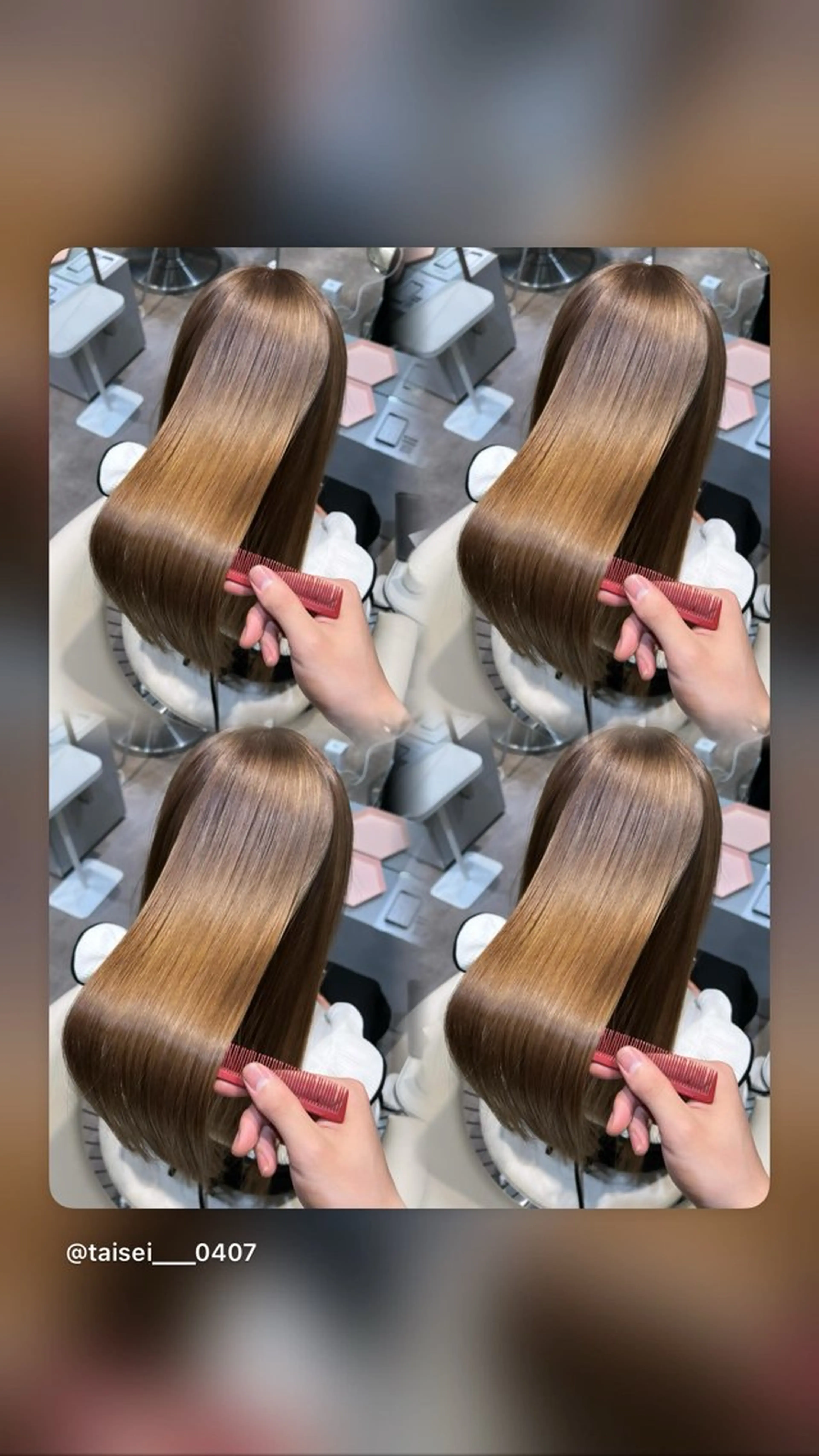 ロング カラー 透明感カラー グレージュ 髪質改善 トリートメント カット ヘアカラー トリートメント 💎透明感カラー特化 💎TAISEIのヘアスタイル