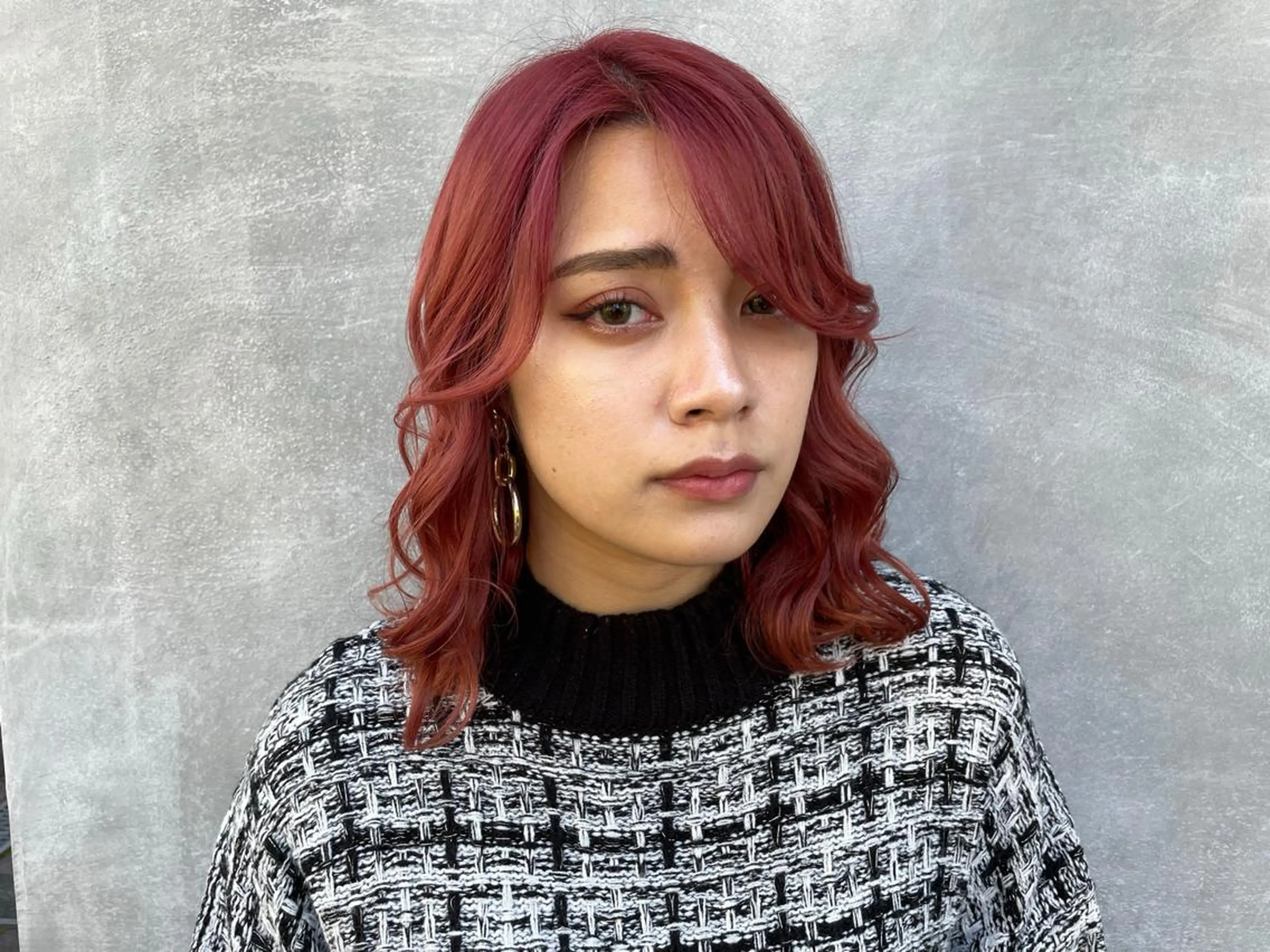 ミディアム ヘアアレンジ 青田 明日海のヘアスタイル